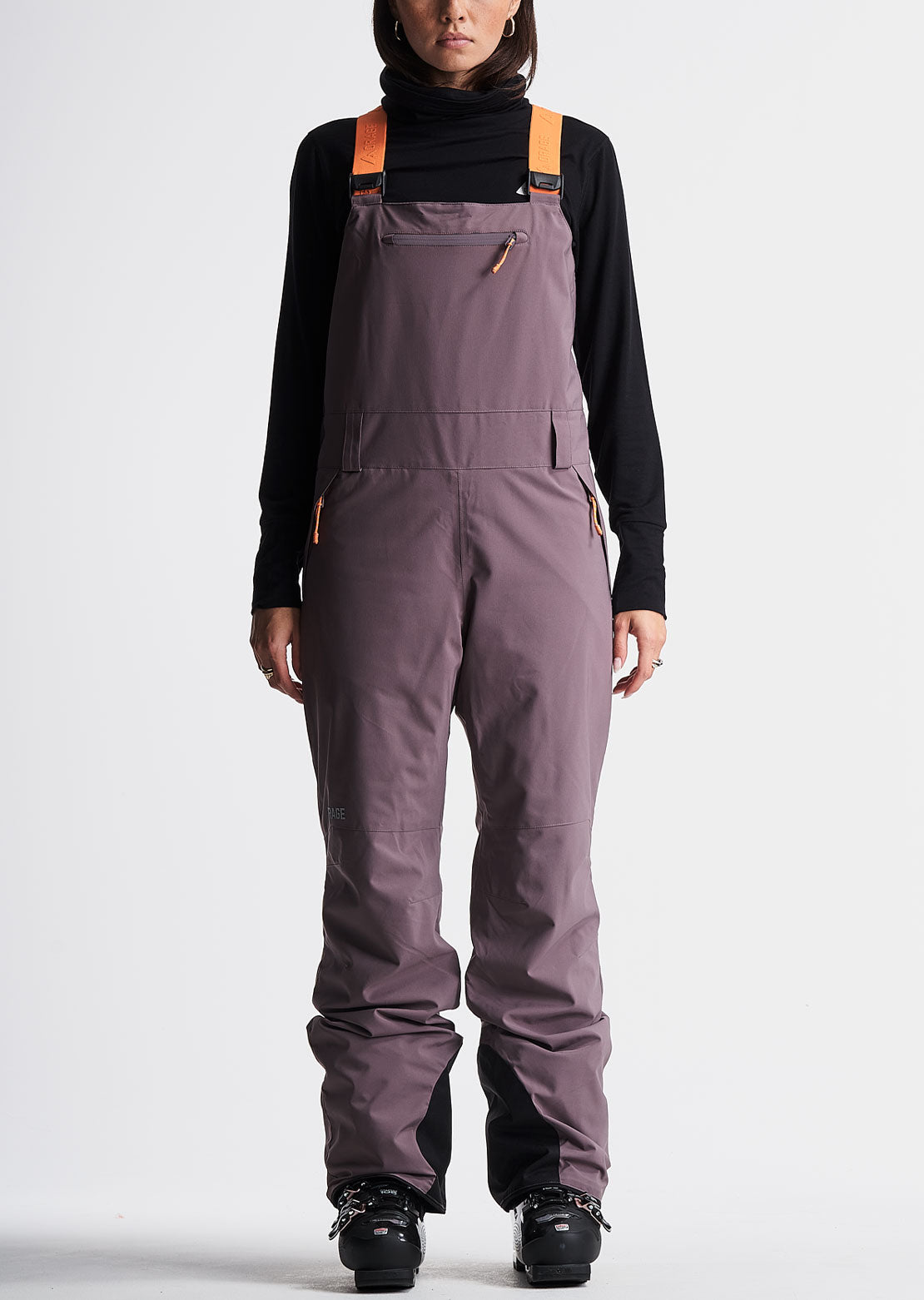 Orage Women's Ridge Insulated Bib Pants Basalte