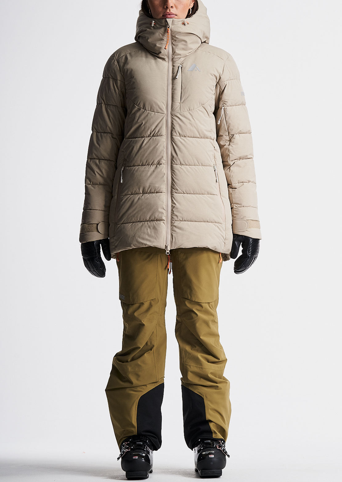Orage Women's Riya Synthetic Down Jacket Fungi