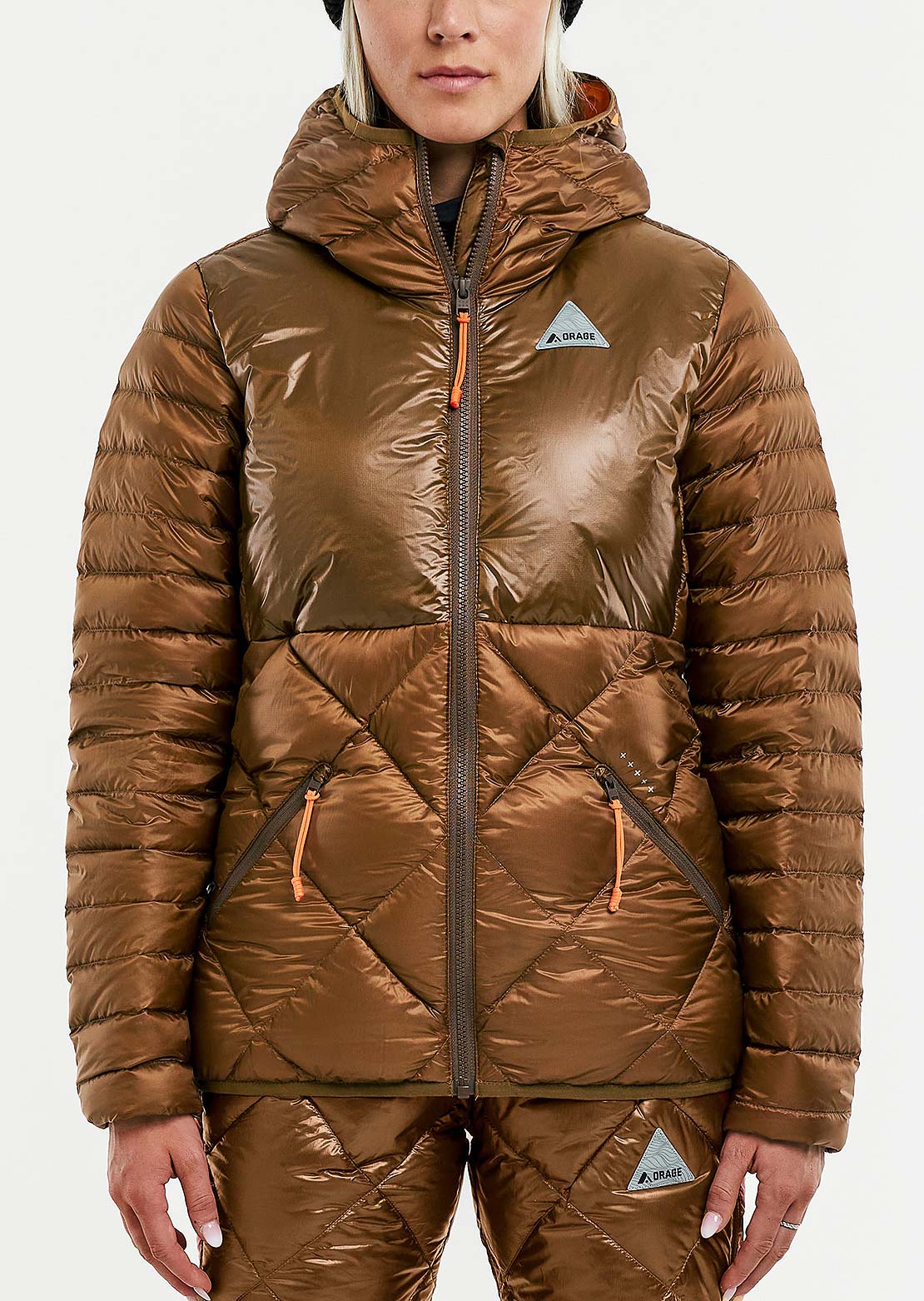 Orage Women's Sierra Gilltek Down Jacket Amber