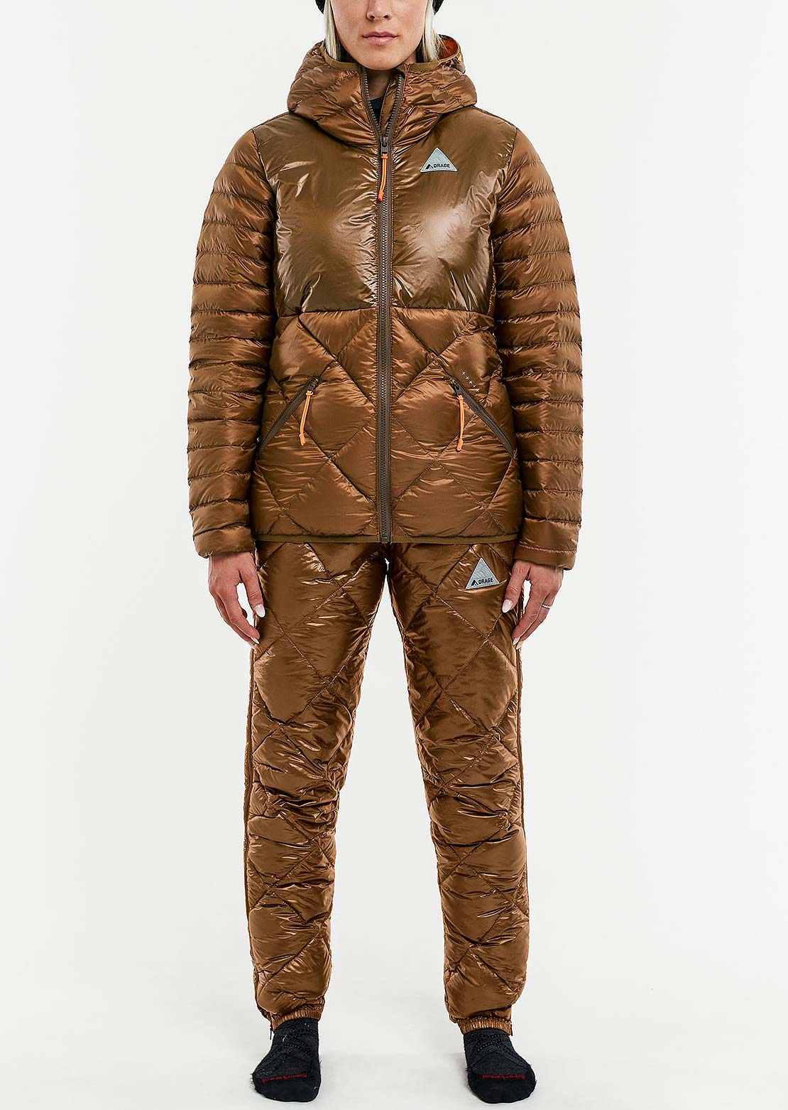 Orage Women's Sierra Gilltek Down Jacket Amber