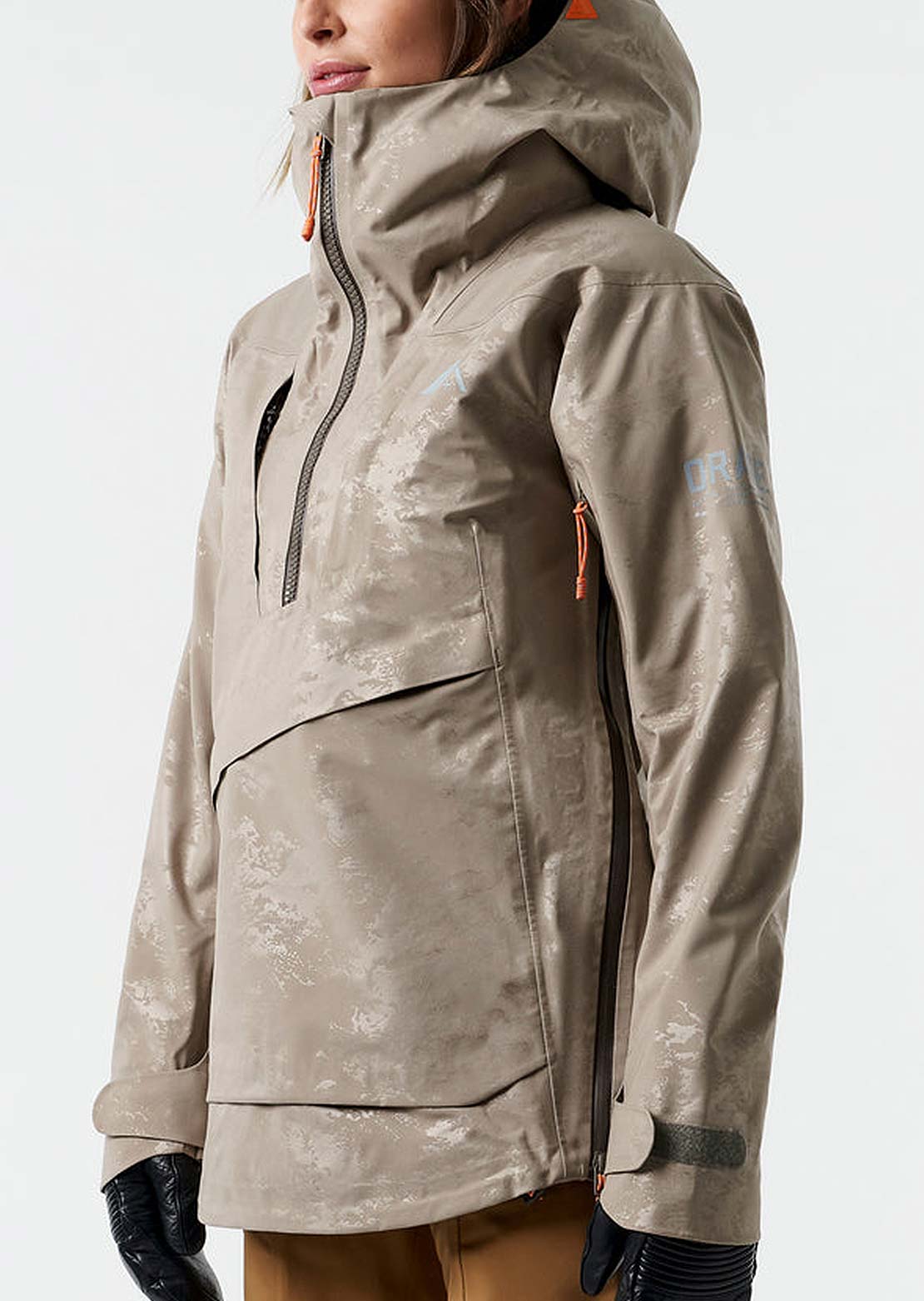 Orage Women's Torngat Jacket Clay Embossed
