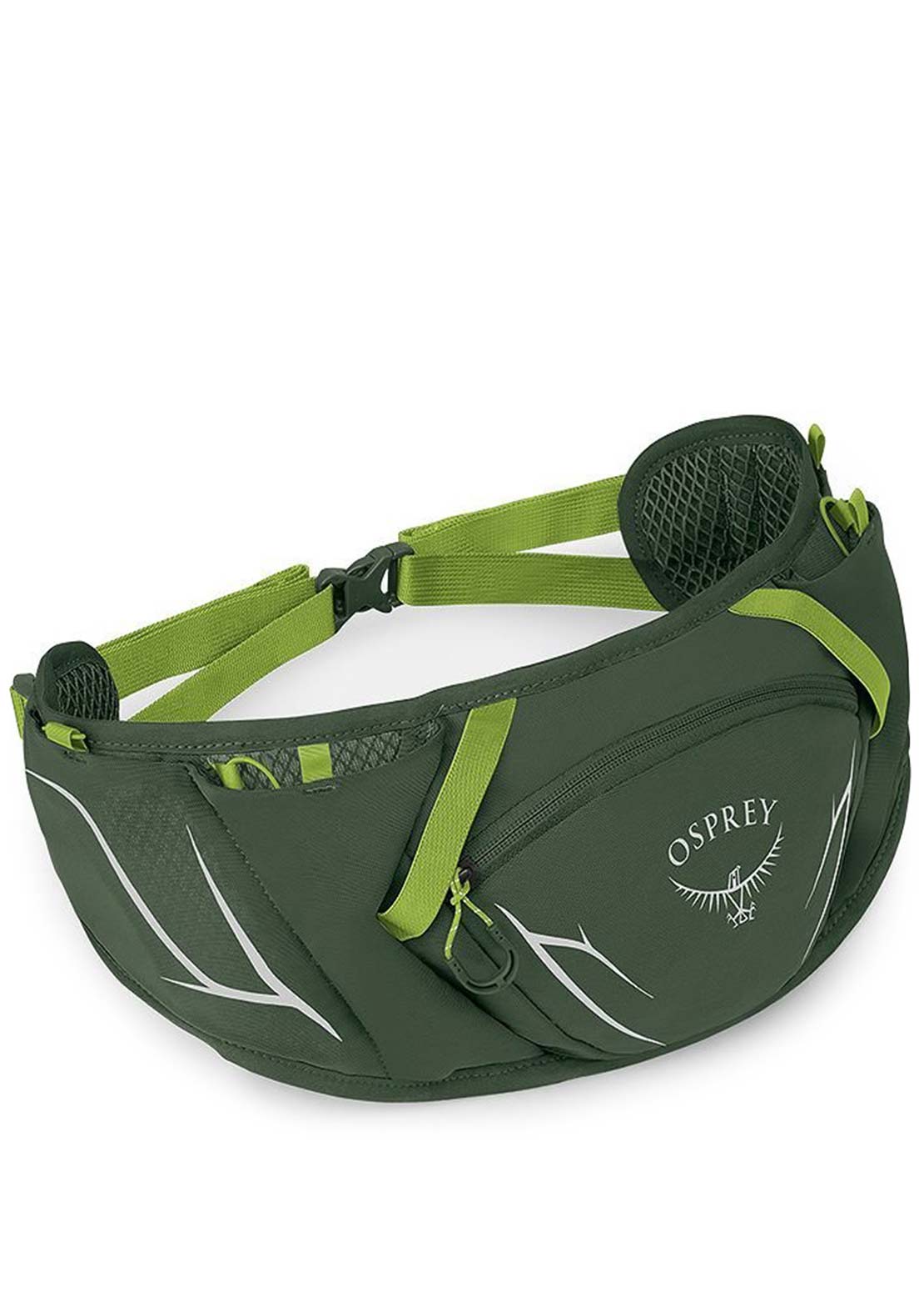 Osprey Duro Dyna Belt Waist Pack With Flasks Seaweed Green/Limon