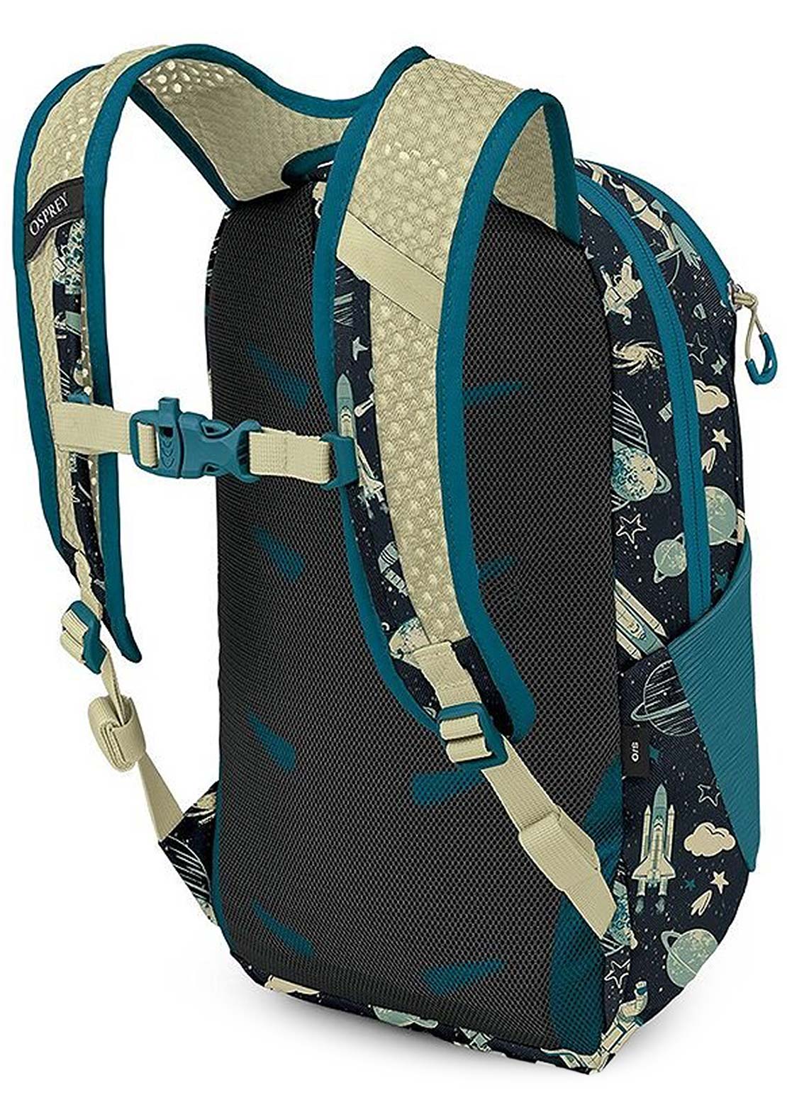 Osprey Junior Daylite Space Travel Backpack Space Travel Print/Antique Blue