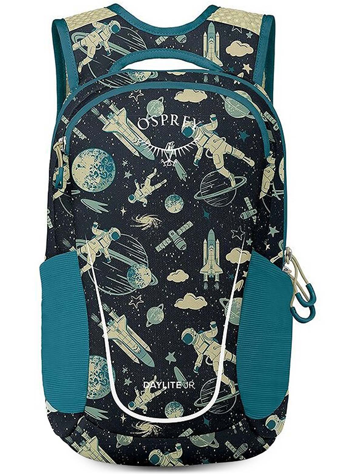 girls' osprey backpacks Osprey Daylite Jr Backpack Space Travel Print/Antique Blue