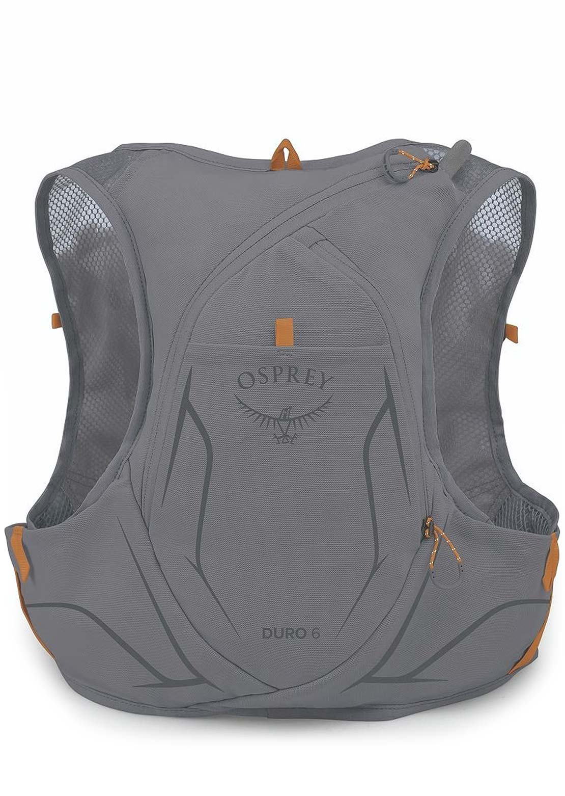 Osprey Men&#39;s Duro 6 Hydration Pack With Reservoir Phantom Grey/Toffee Orange