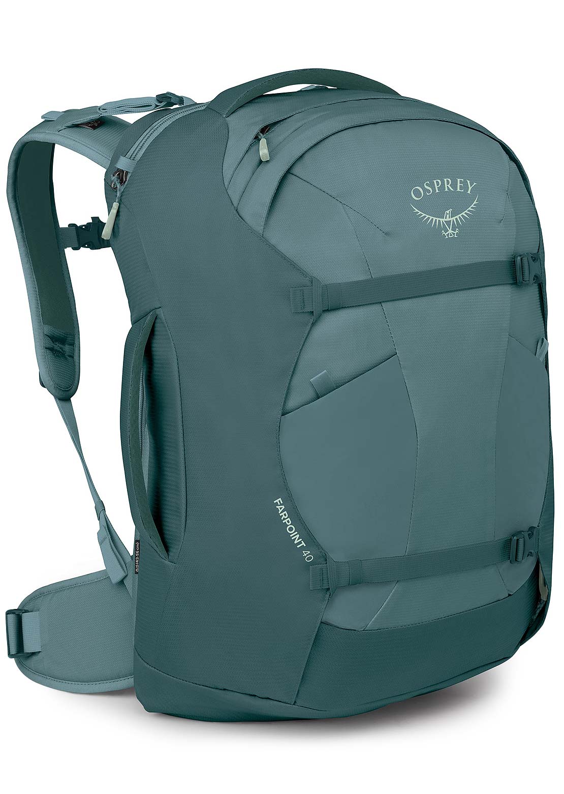 Osprey Men's Farpoint 40 Travel Backpack Blue Torrent Blue