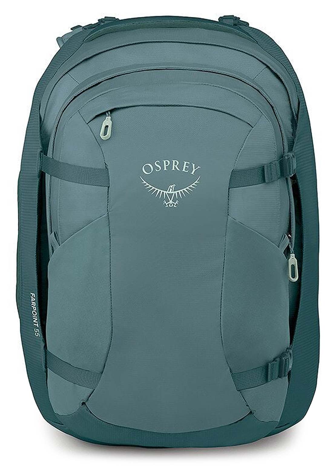 Osprey Men's Farpoint 55 Travel Backpack Cascade Blue Torrent Blue