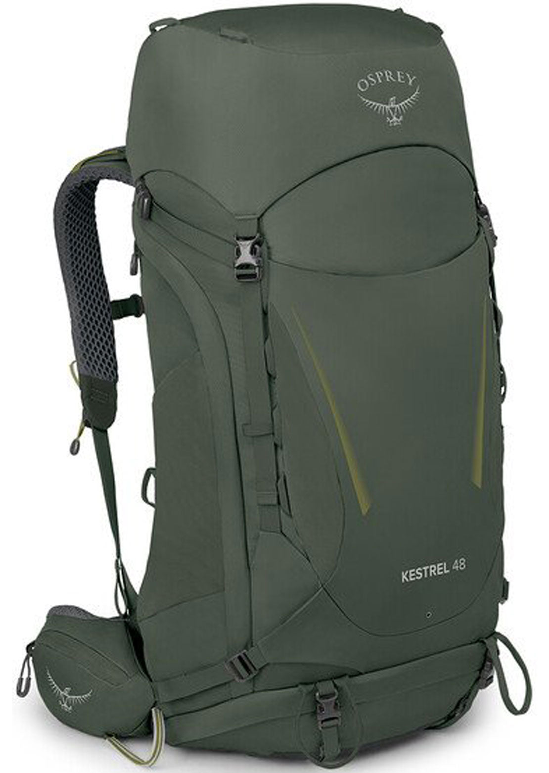 Osprey Men's Kestrel 48 Hiking Backpack Bonsai Green