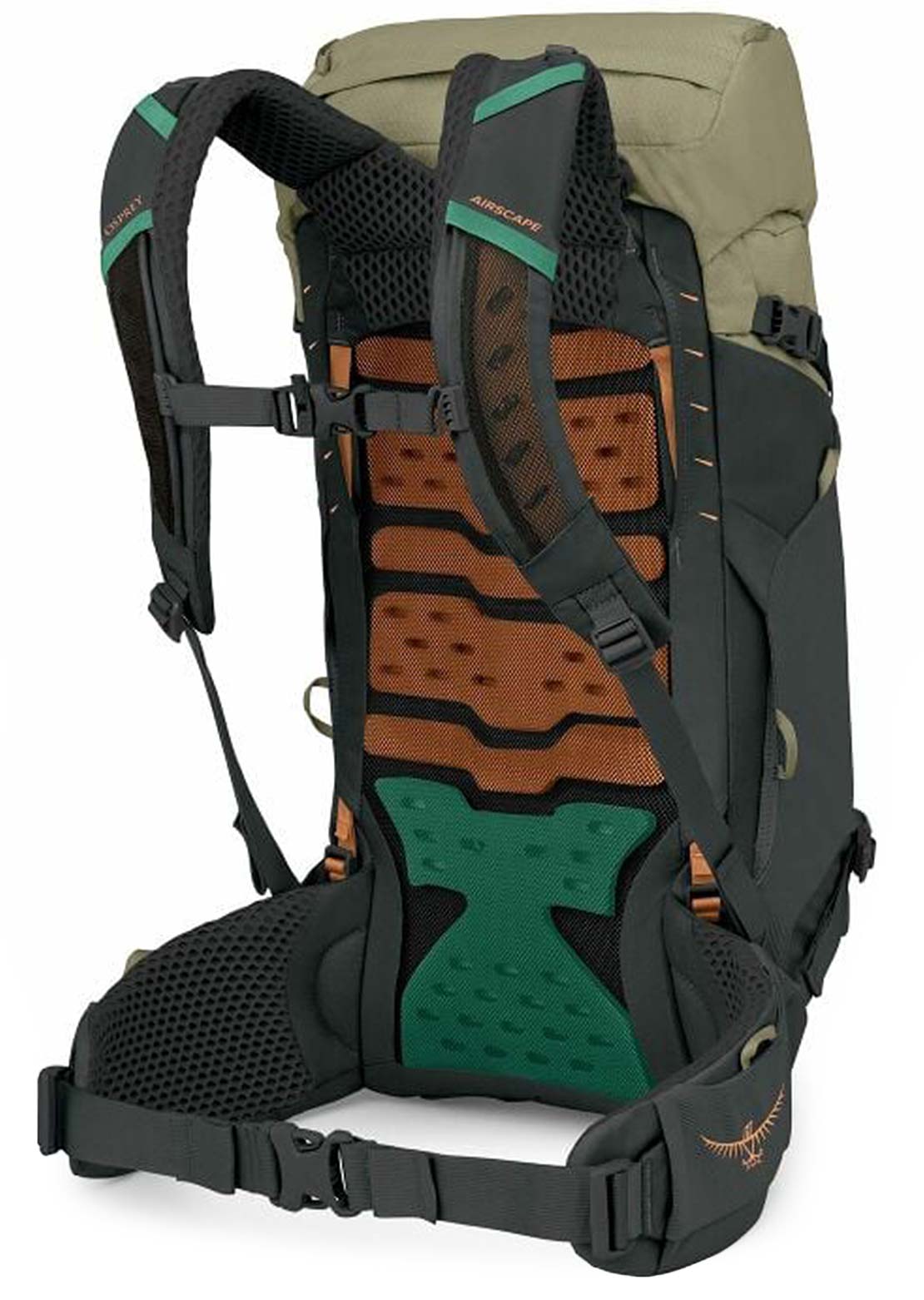 Osprey Men's Kestrel LT 28 Hiking Backpack Olive Tan