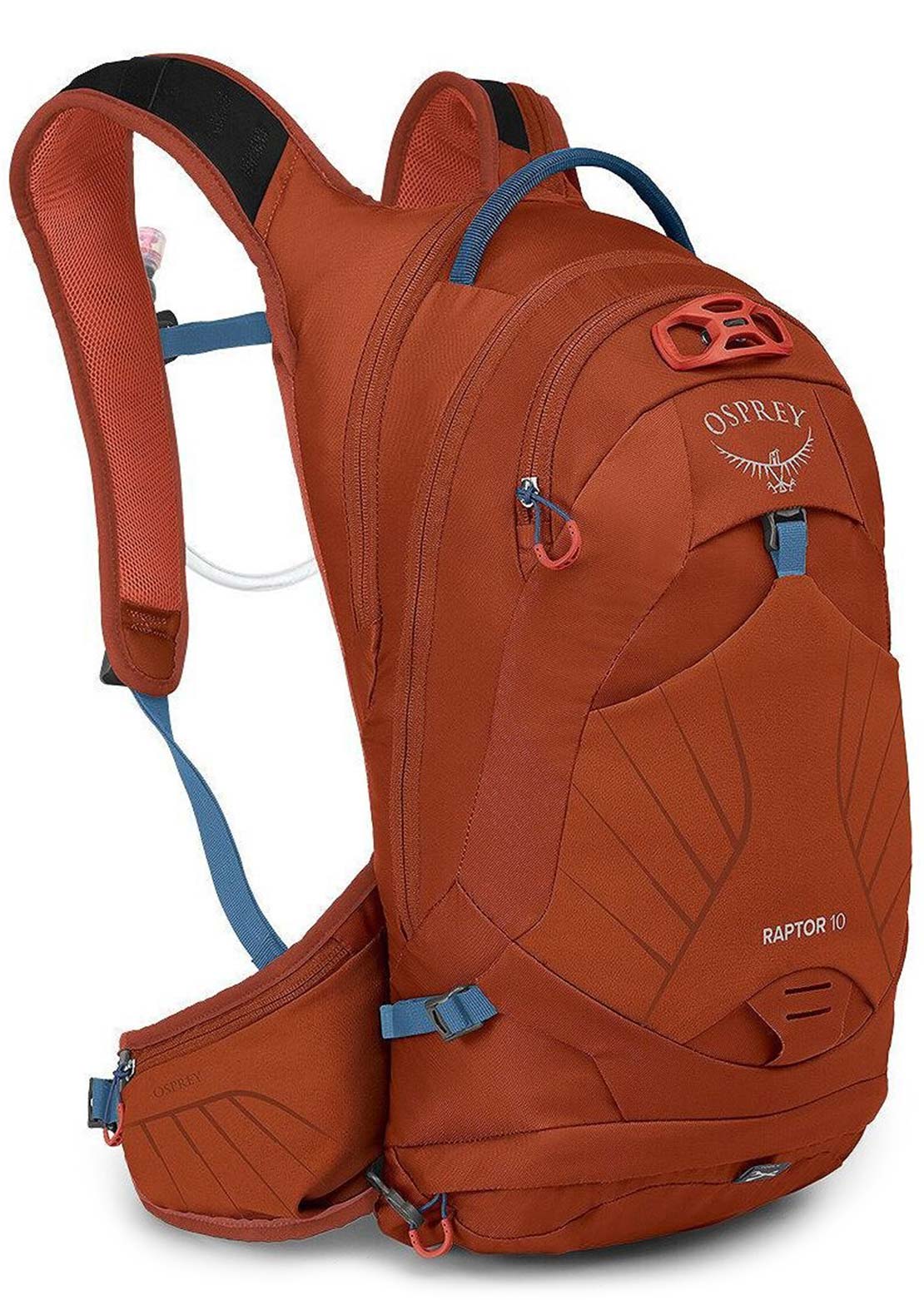 Osprey Men's Raptor 10 Hydration Pack With Reservoir Firestarter Orange