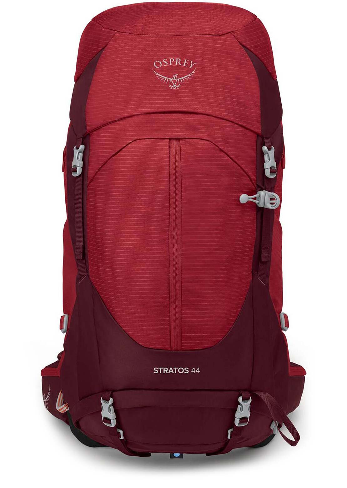 Osprey Men's Stratos 36L Hiking Backpack Poinsettia Red
