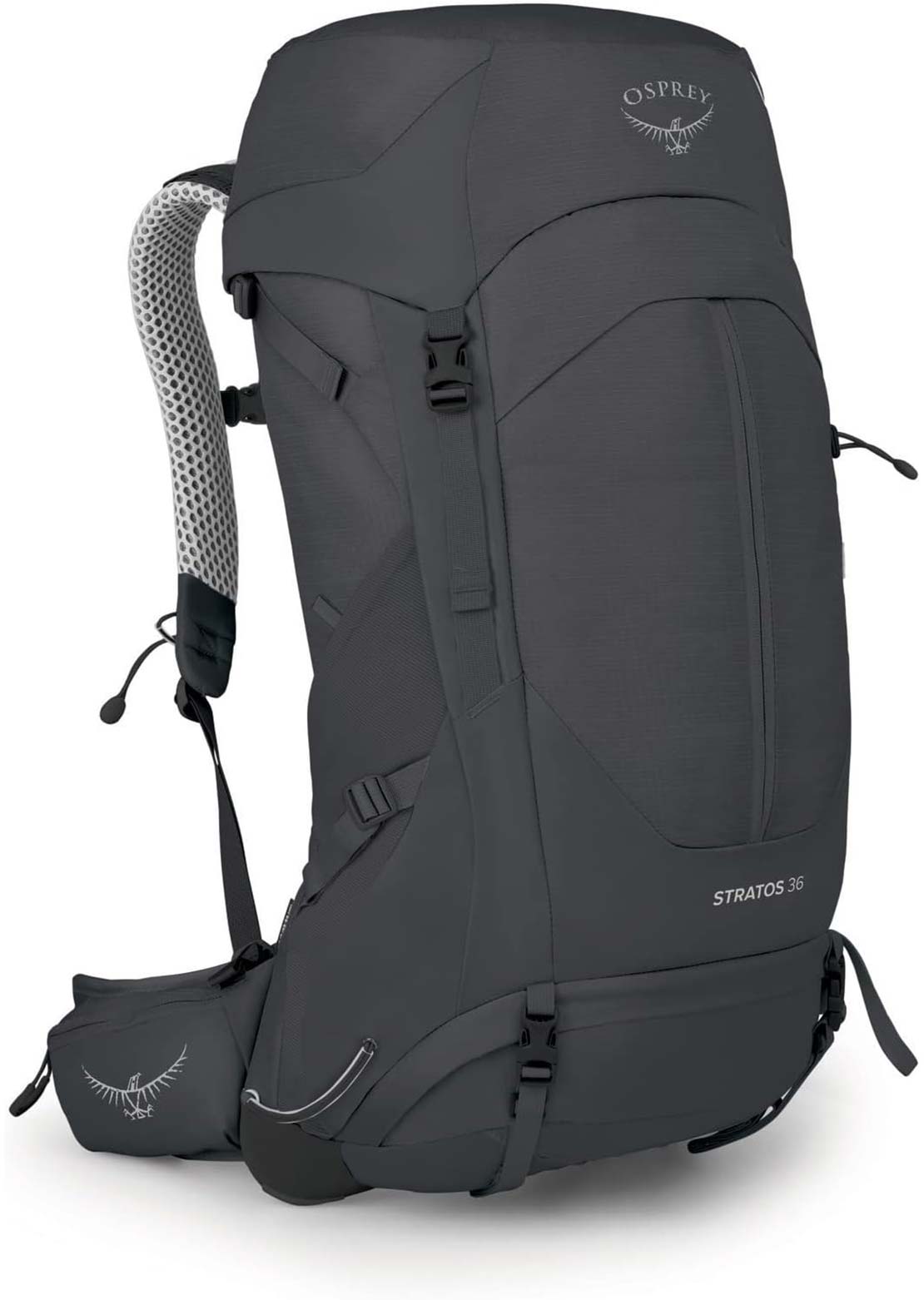 Osprey Men's Stratos 36L Hiking Backpack Tunnel Vision Grey
