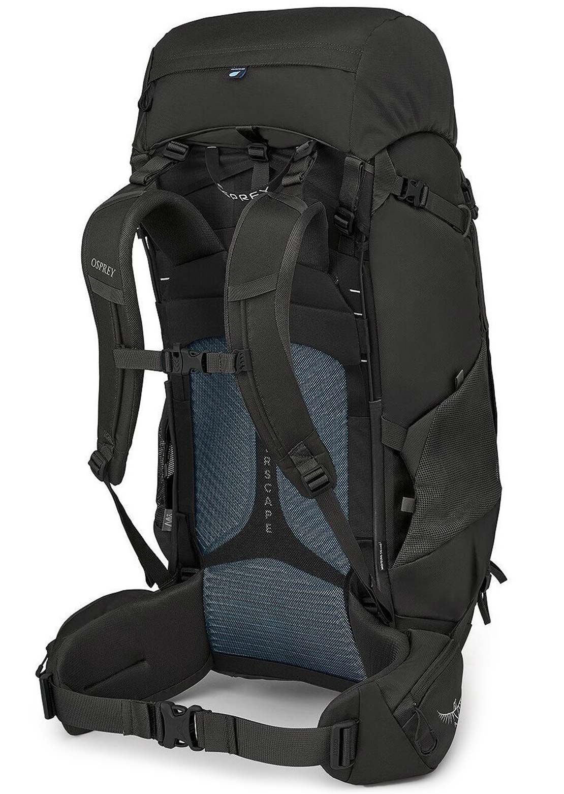 Osprey Men&#39;s Volt 65L Hiking Backpack Mamba Black
