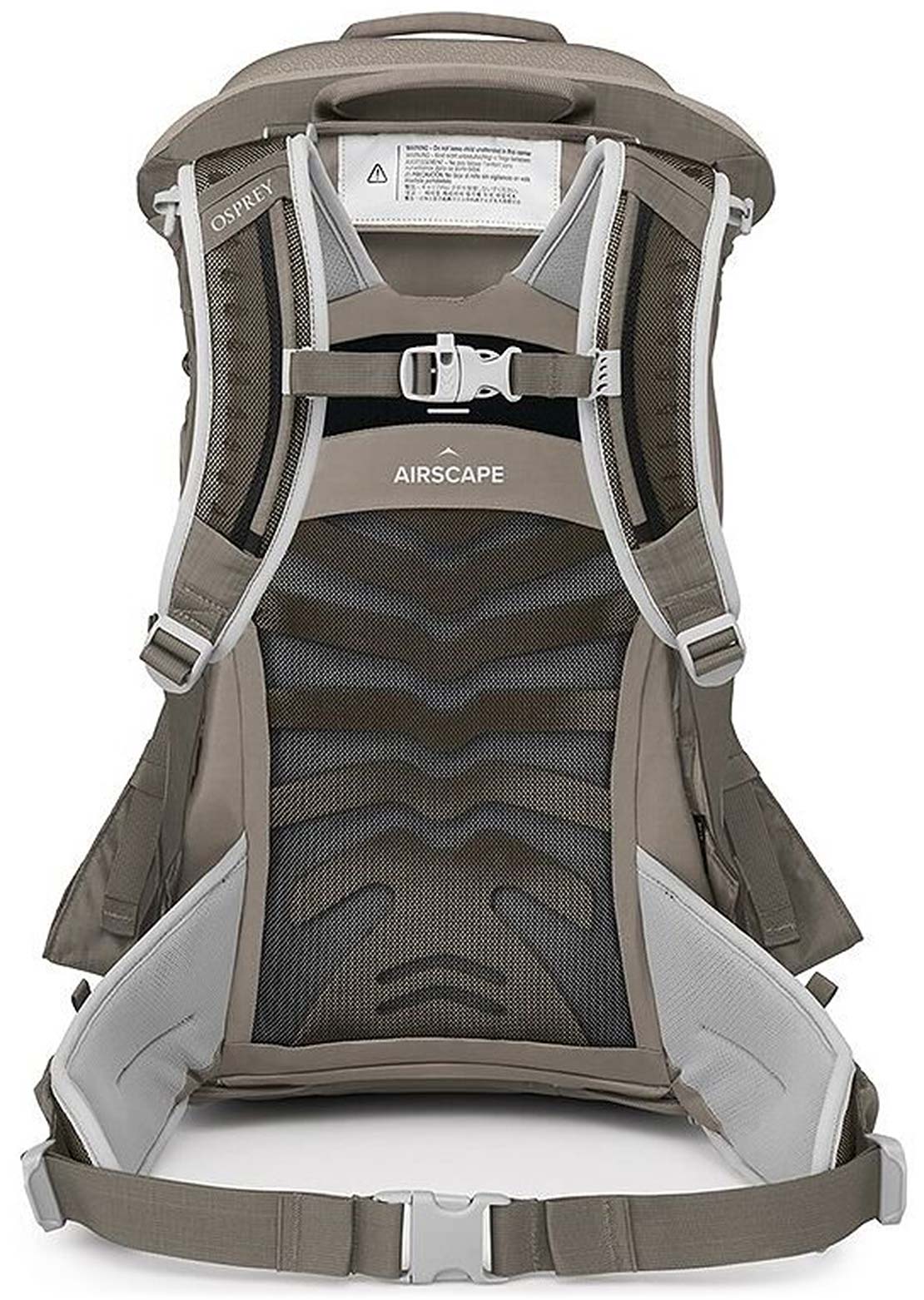 Osprey Poco LT Child Carrier Tan Concrete