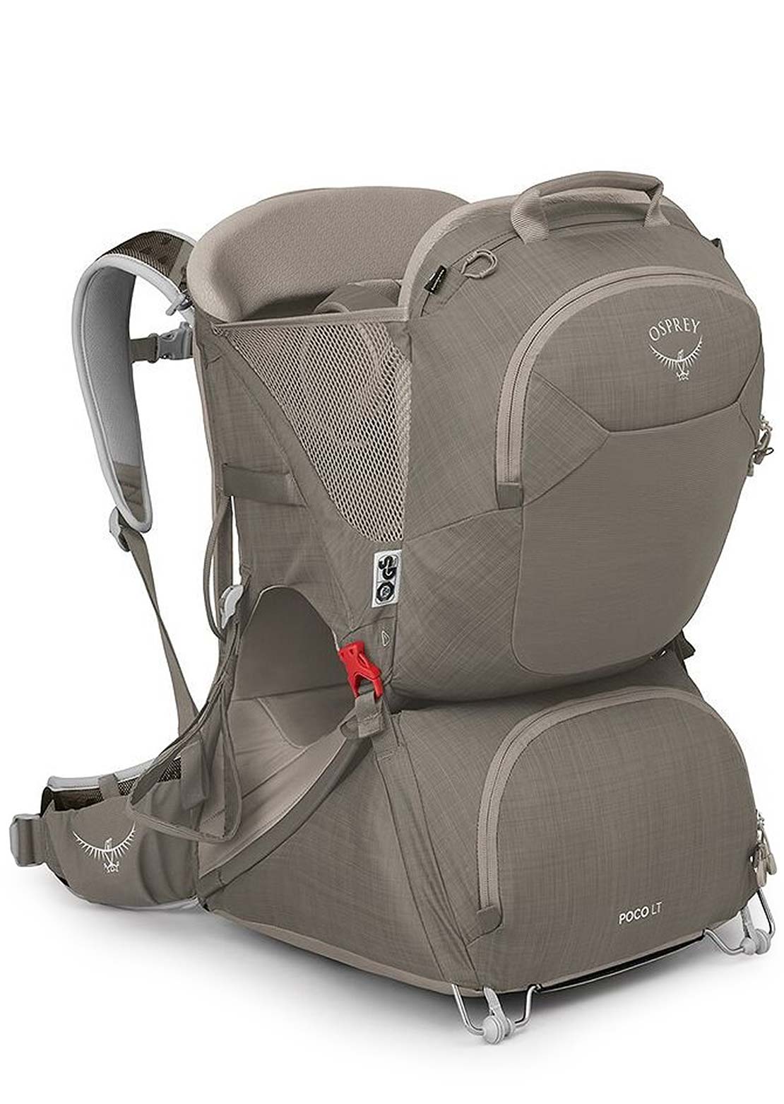 Osprey Poco LT Child Carrier Tan Concrete