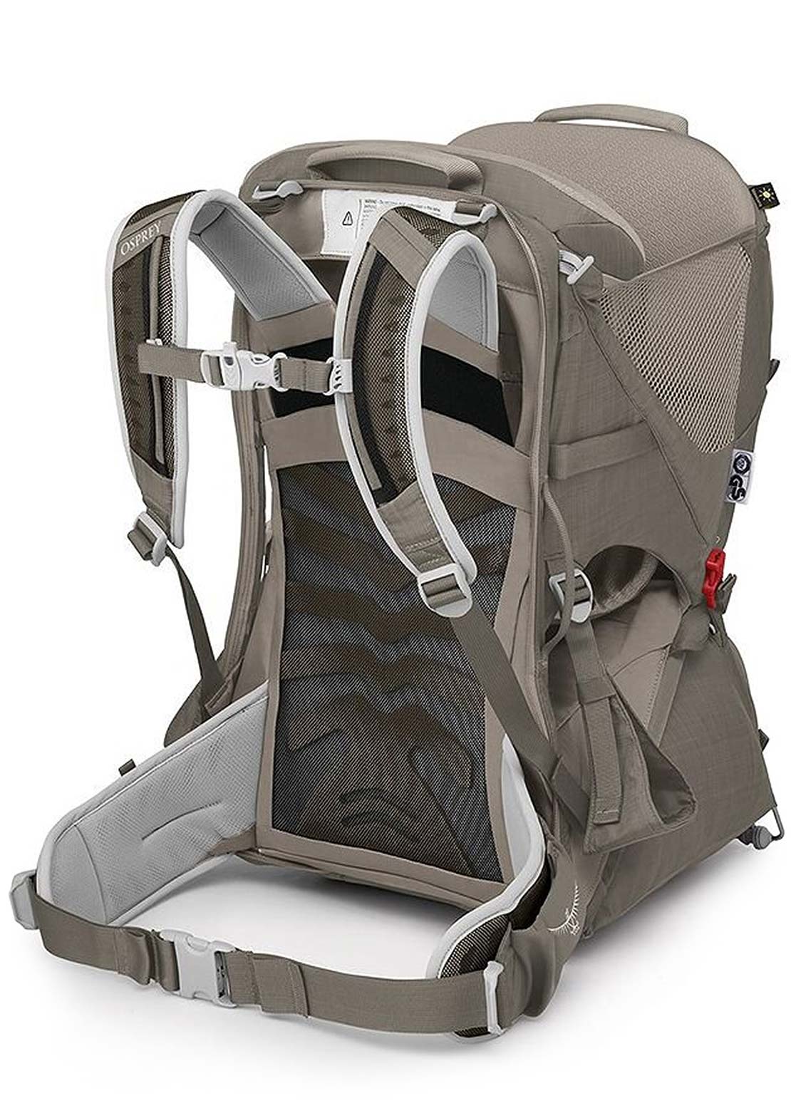 Osprey Poco LT Child Carrier Tan Concrete