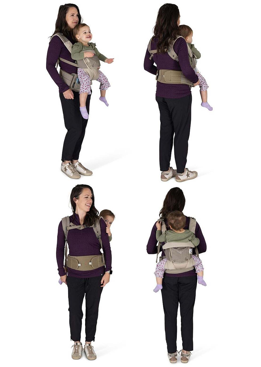 Osprey Poco Soft Child Carrier Backpack Tan Concrete
