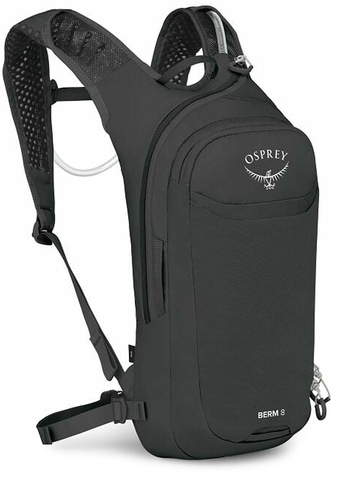 Osprey Unisex Berm 8 W-RES Bike Bag Raven Black
