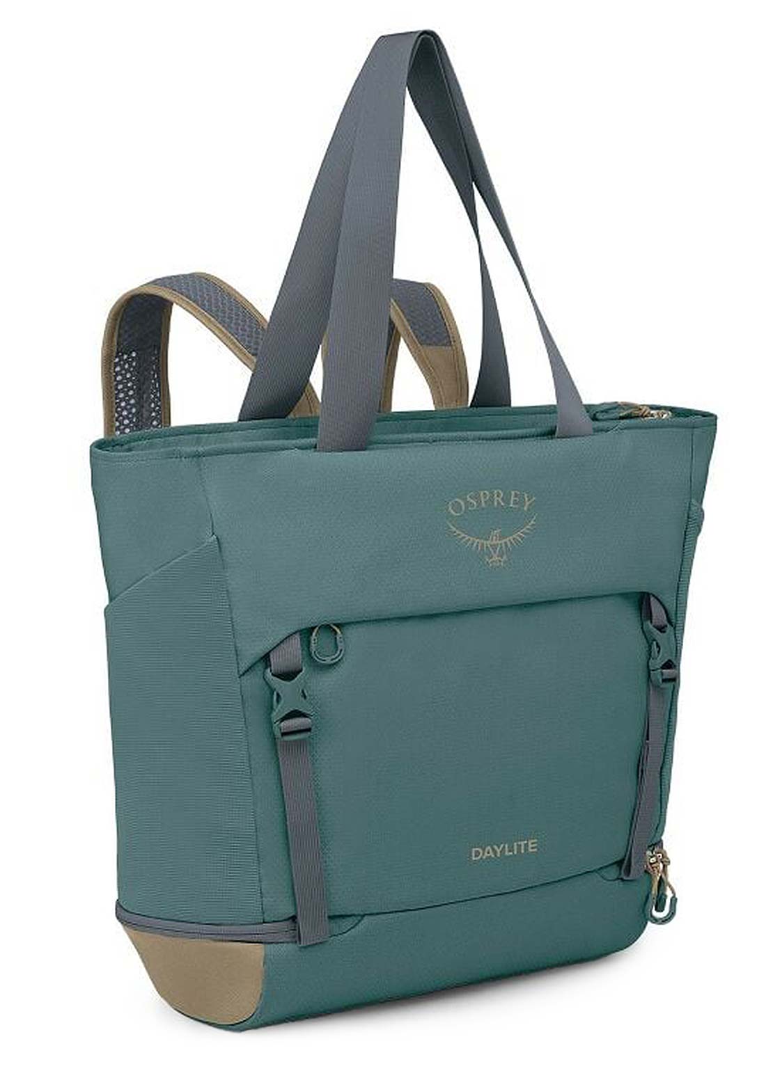 Osprey Unisex Daylite Large Tote Bag Cascade Blue/Latte Brown