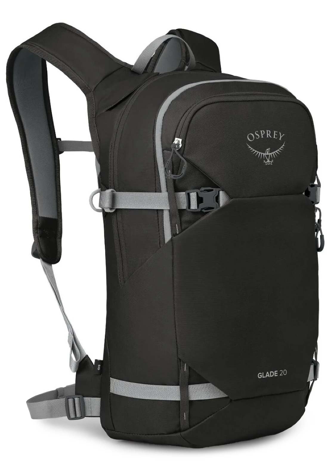 Osprey Unisex Glade 20L Hydration Backpack with Reservoir Black