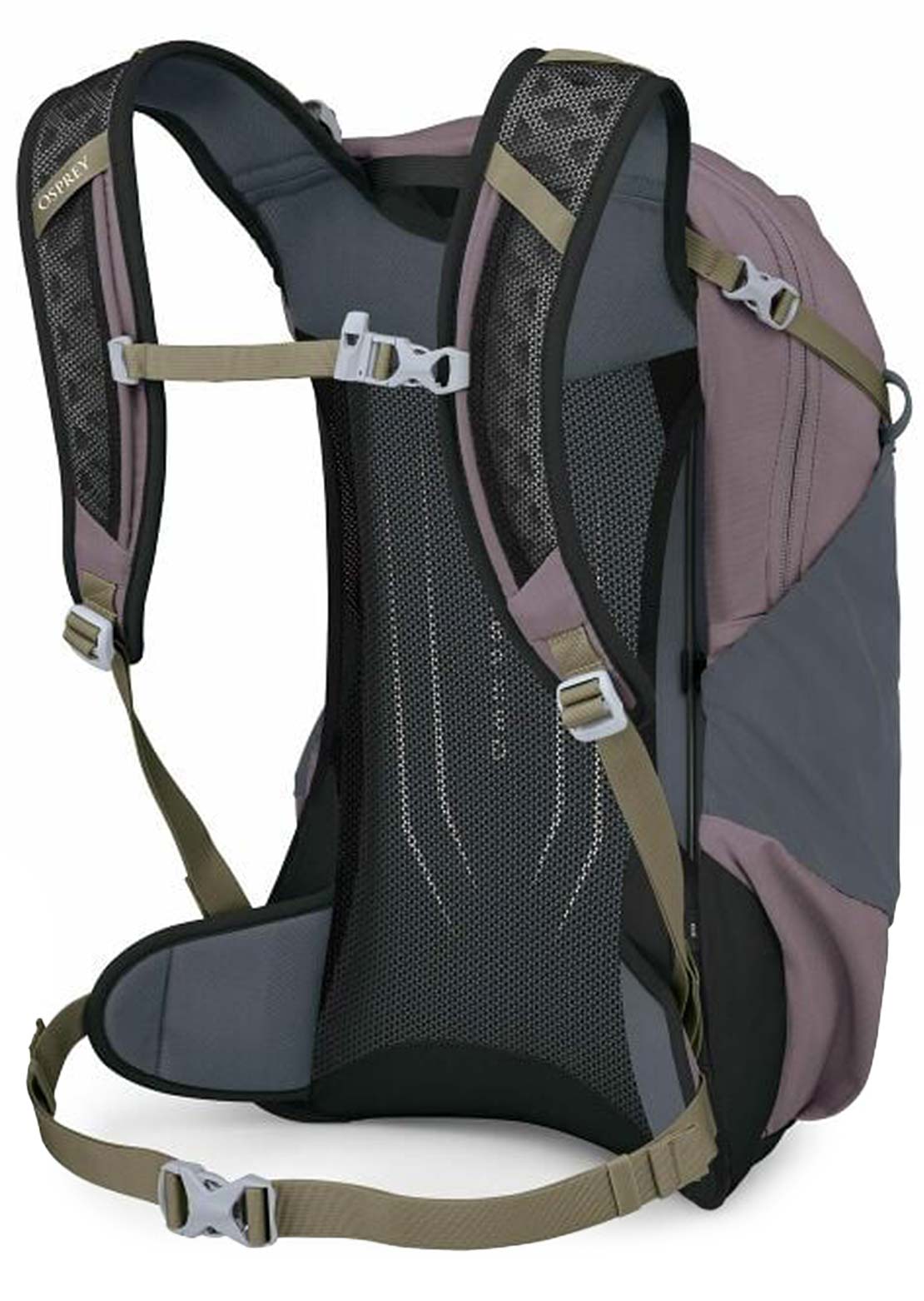 Osprey Unisex Hikelite 18 Hiking Backpack Graphite Purple