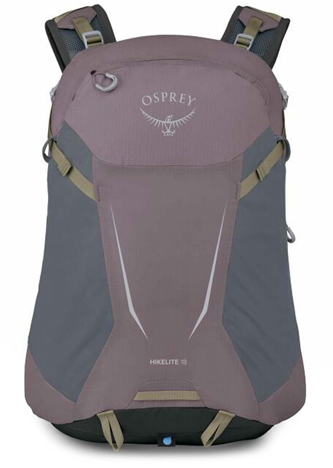 Osprey Unisex Hikelite 18 Hiking Backpack Graphite Purple