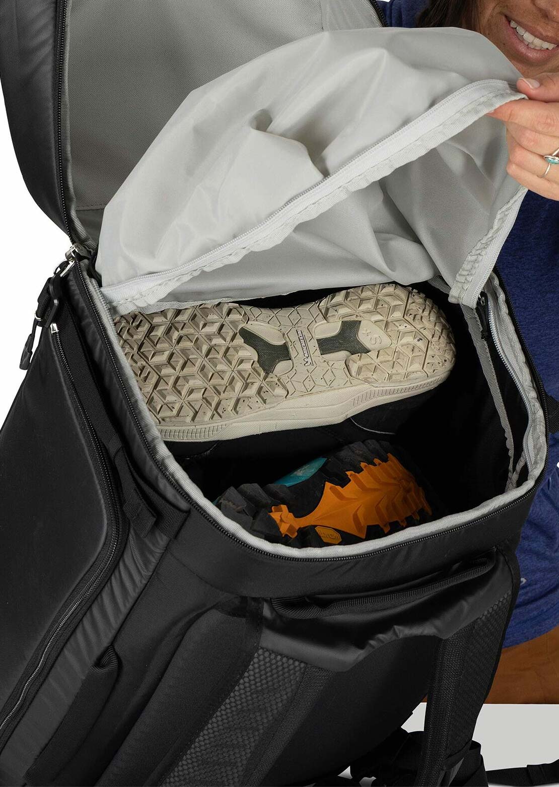osprey boot bag Osprey Unisex Mountain Bound Boot Pack Plus