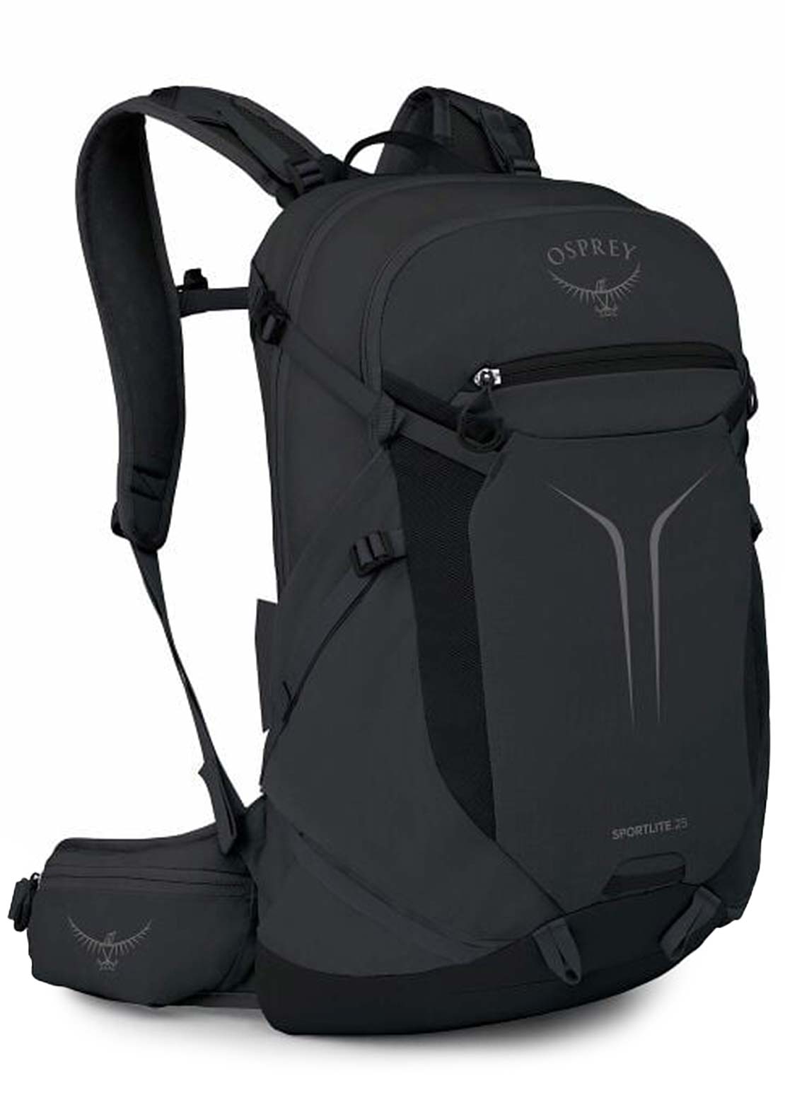 Osprey Unisex Sportlite 25 Hiking Backpack Raven Black