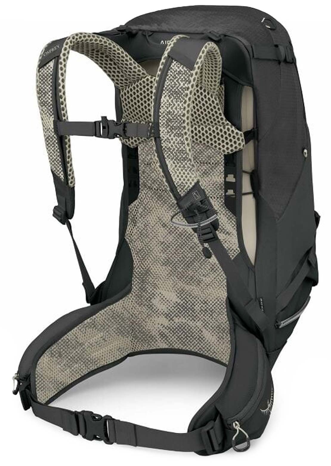Osprey Unisex Stratos 34 Hiking Backpack Raven Black
