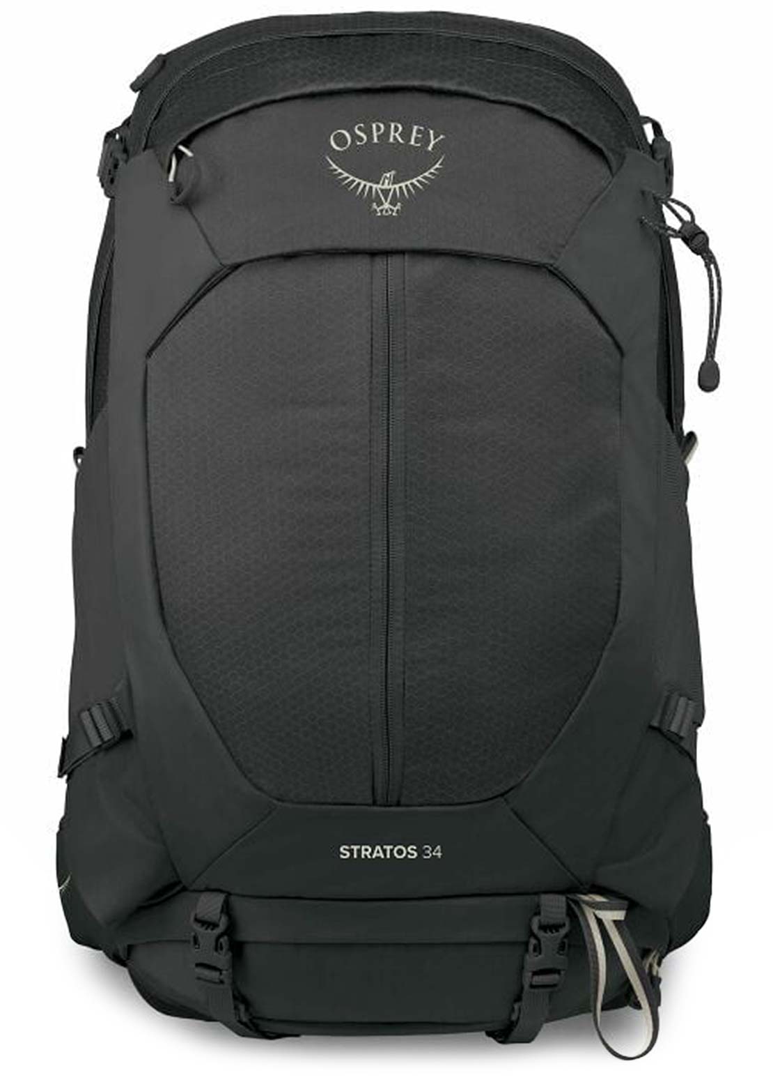 Osprey Unisex Stratos 34 Hiking Backpack Raven Black