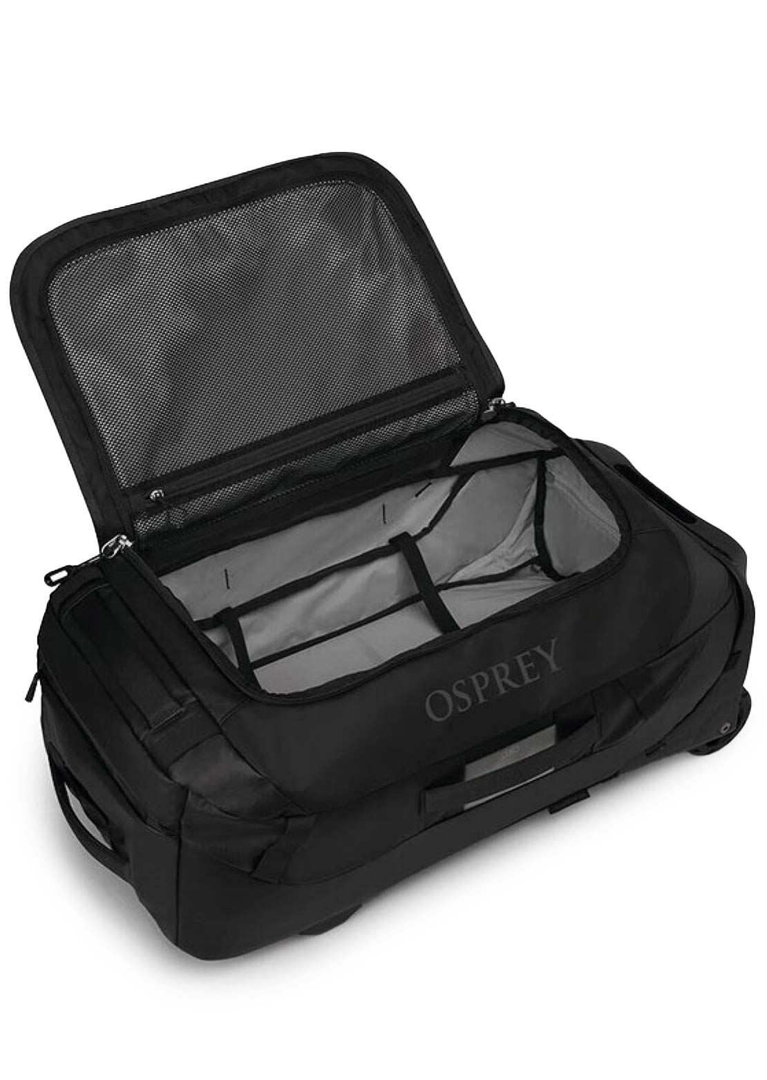 Osprey Unisex Transporter 60L Wheeled Duffel Bag Raven Black