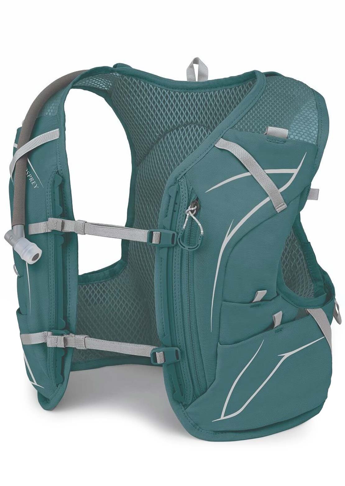 Osprey Women's Dyna 6L Hydration Pack with Reservoir Cascade Blue Silver Lining