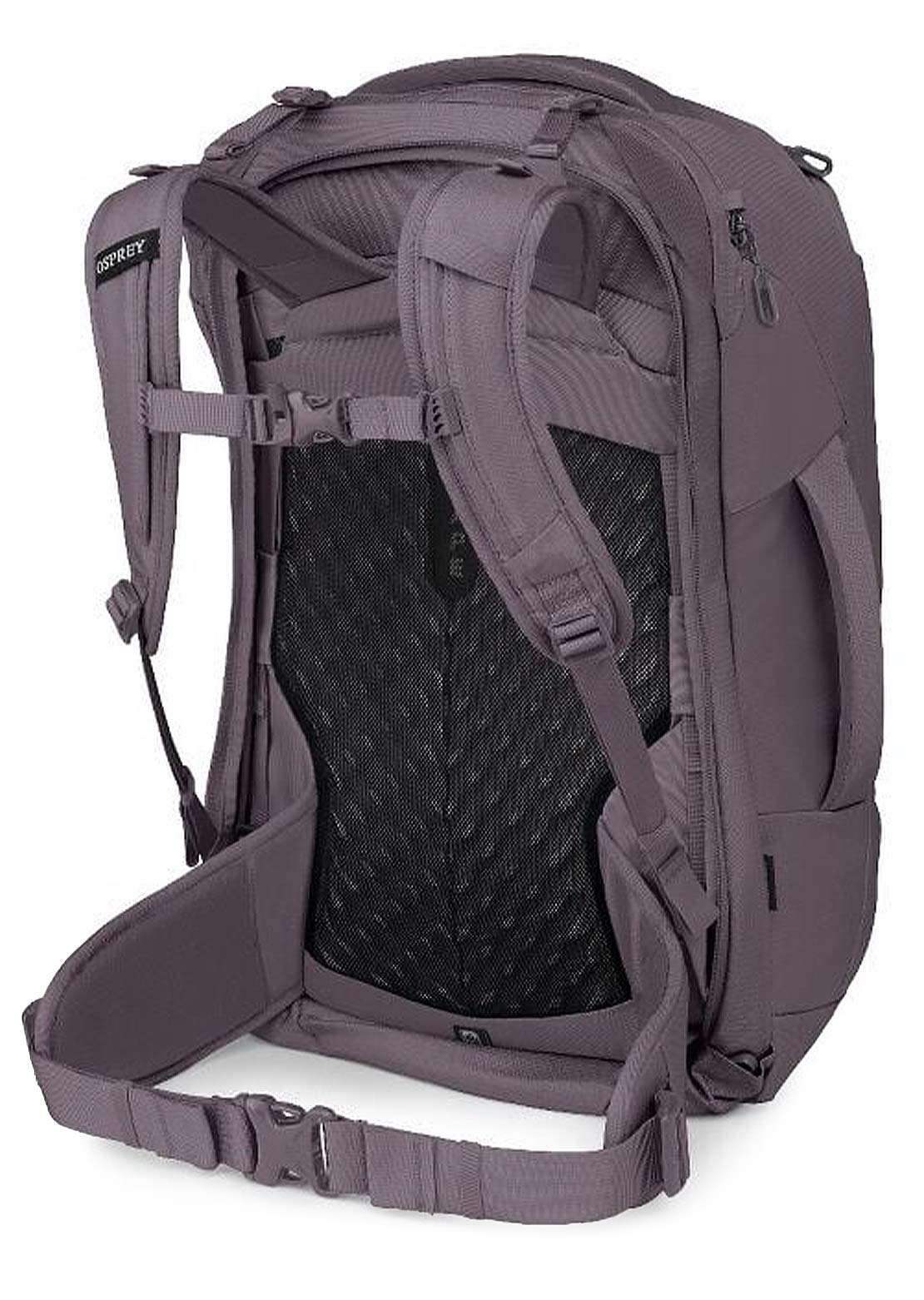 Osprey Women's Fairview 40 Travel Backpack Graphite Purple