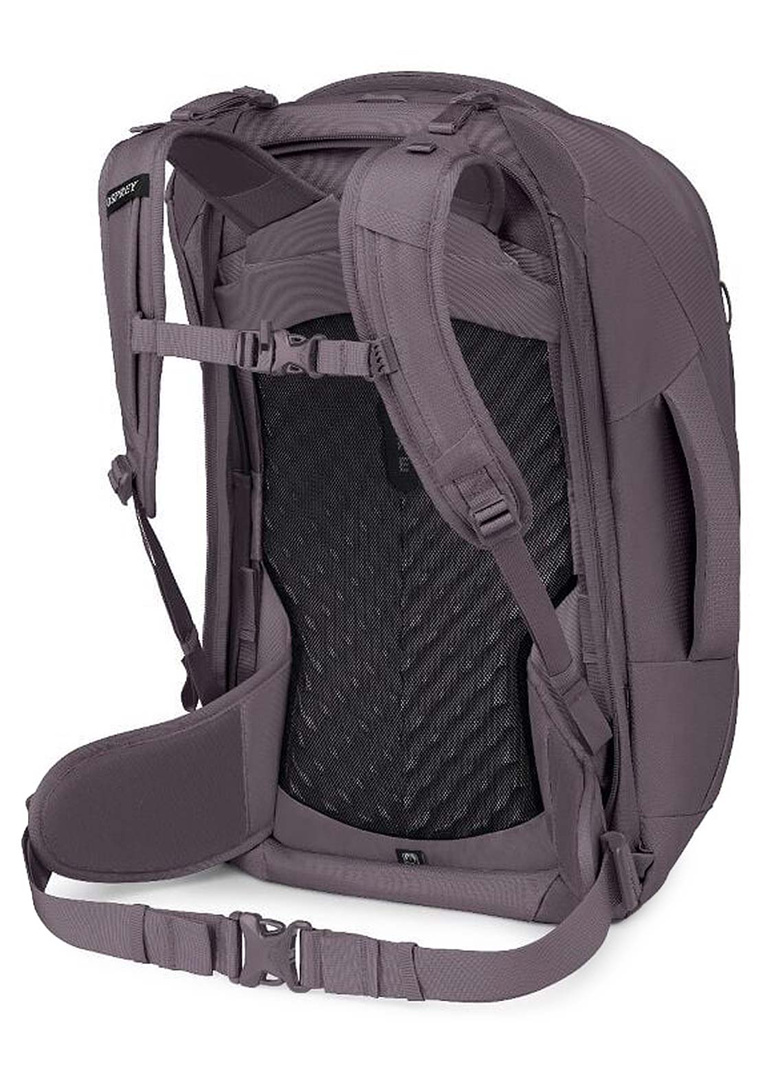 Osprey Women's Fairview 55 Travel Backpack Graphite Purple