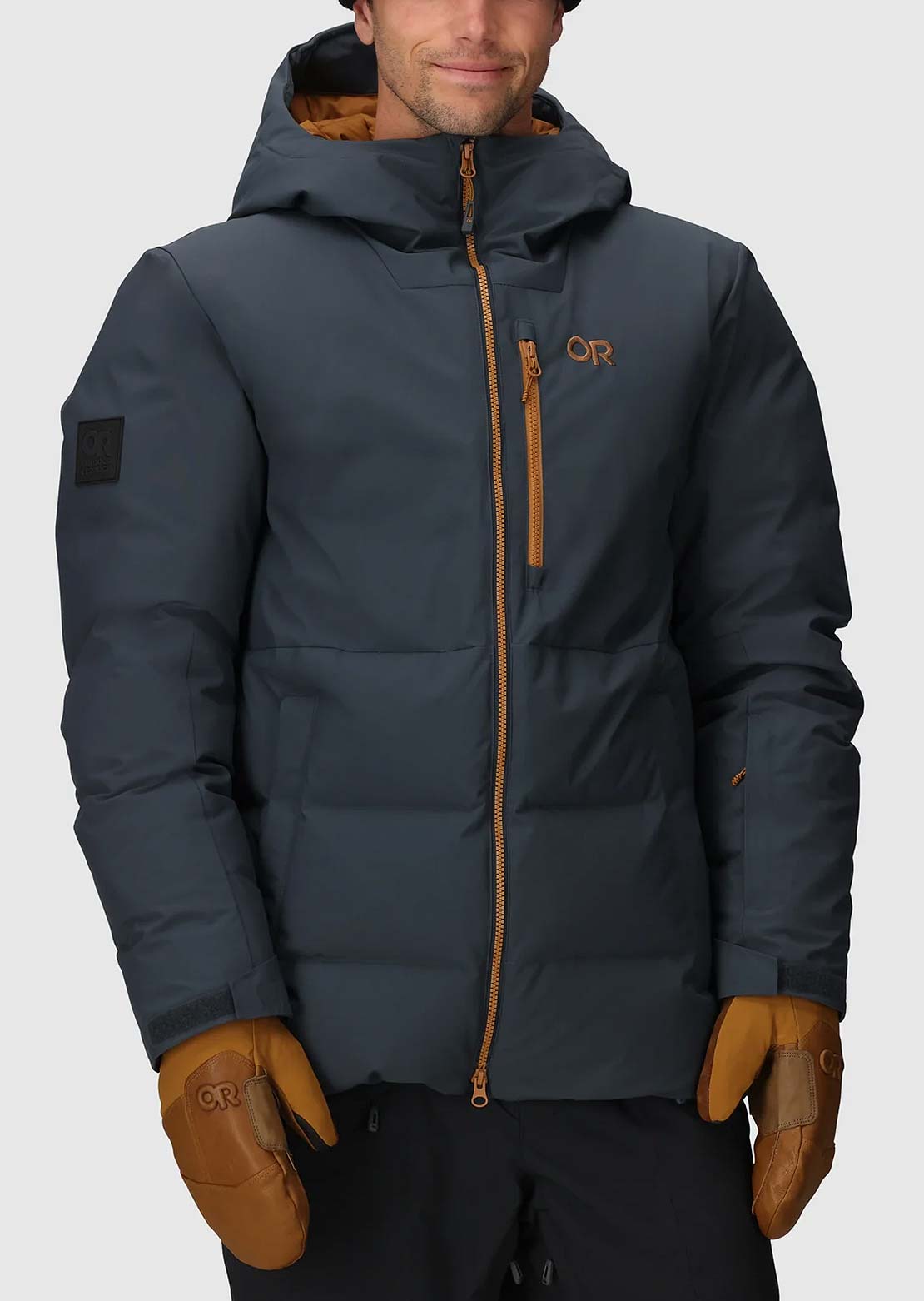 Outdoor Research Men's Snowcrew Down Jacket Atlantic