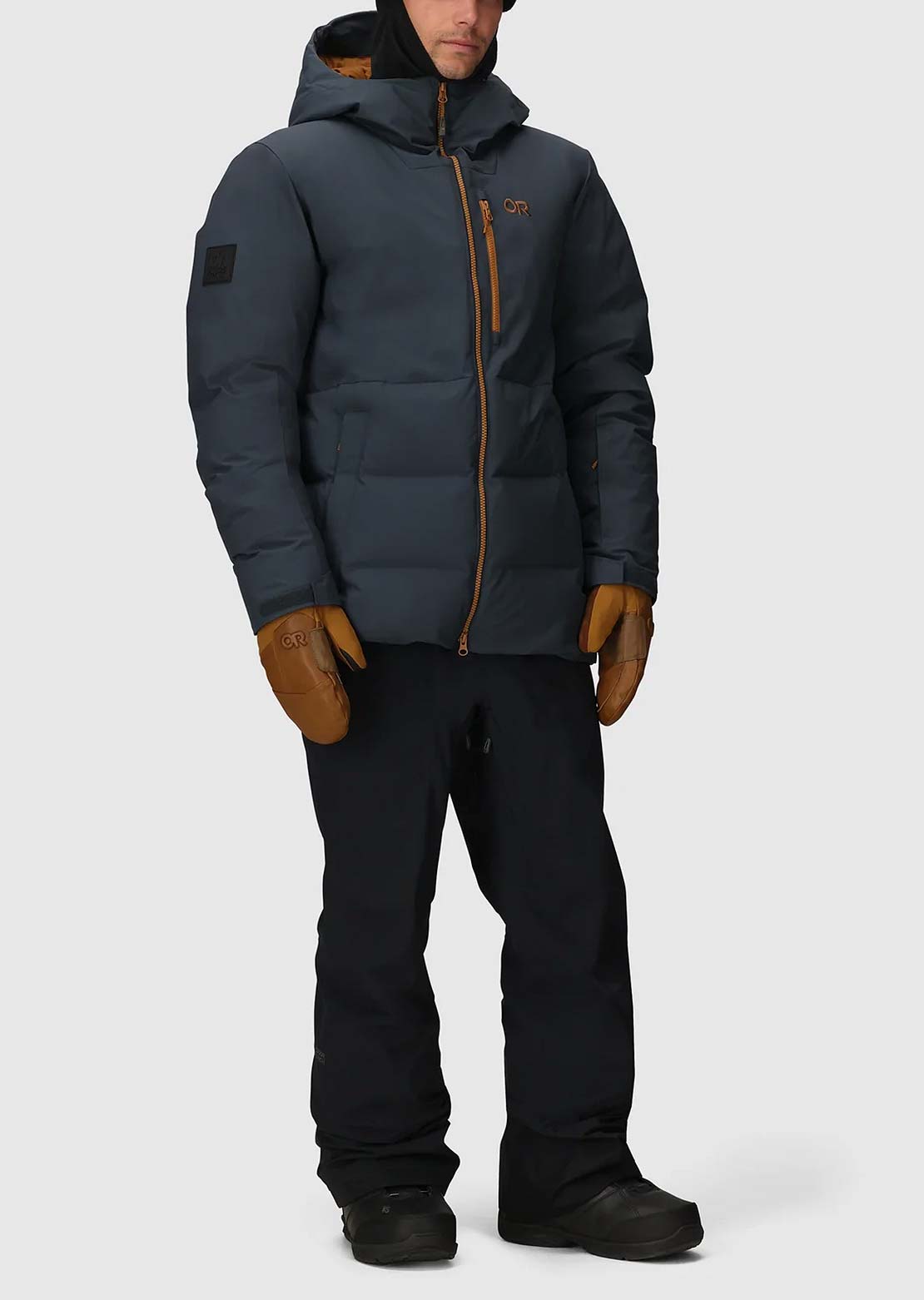 Outdoor Research Men's Snowcrew Down Jacket Atlantic