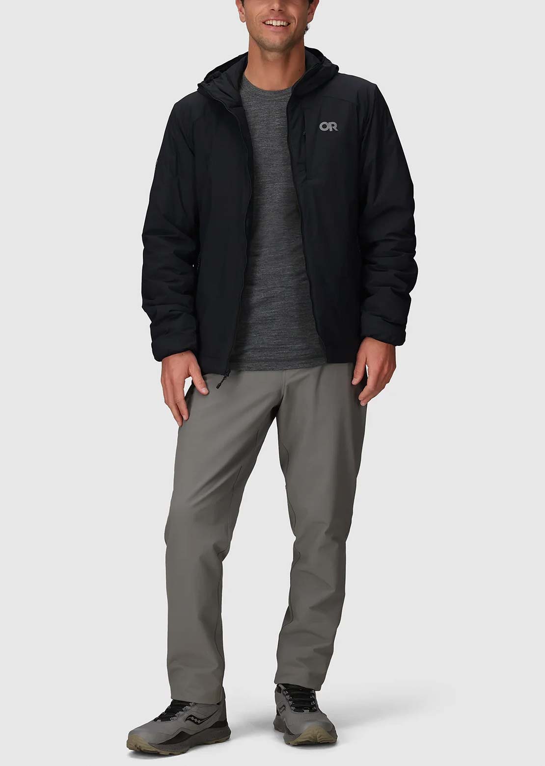 Outdoor Research Men's Vesper Insulated Hood Black