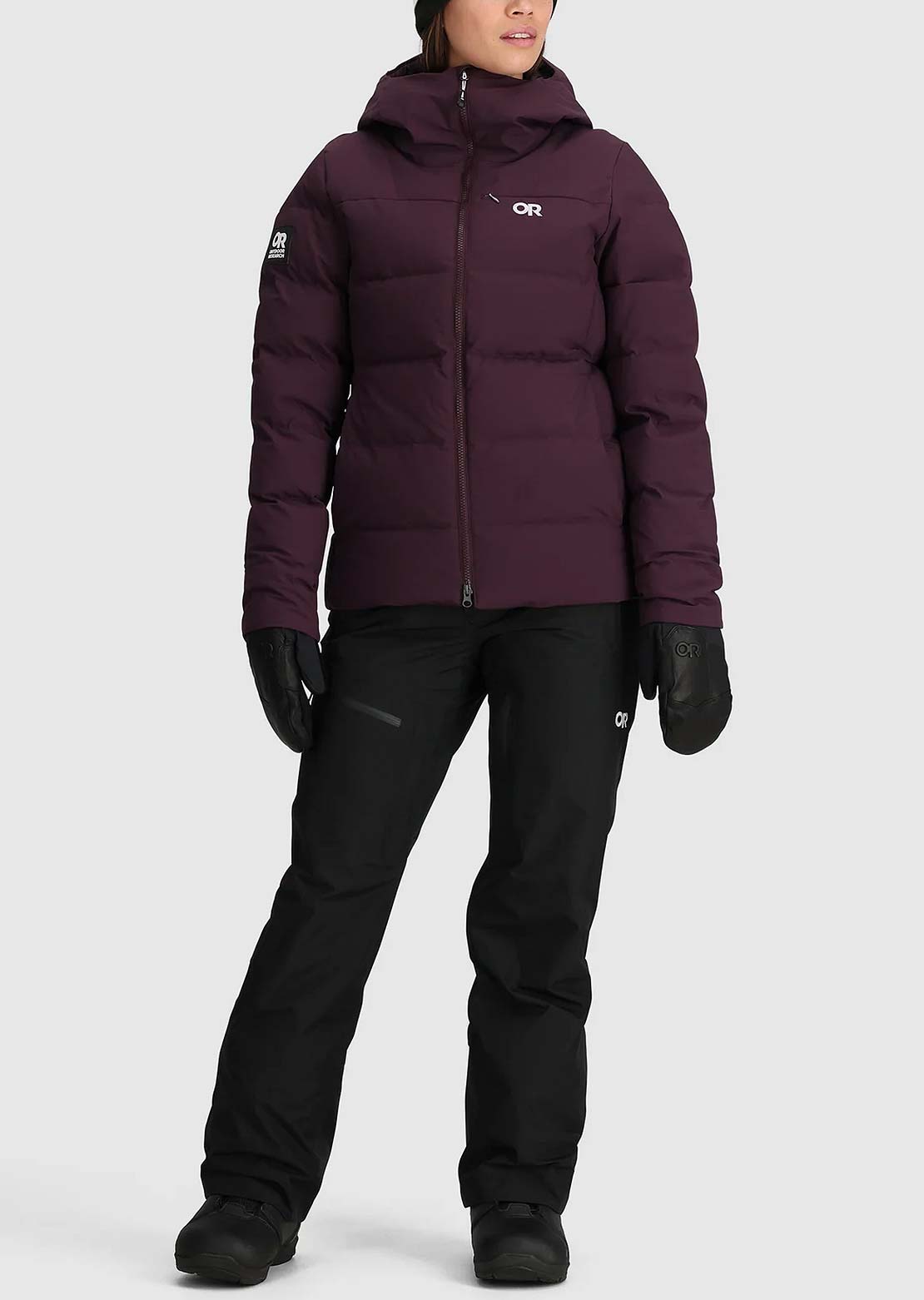 Outdoor Research Women's Snowcrew Down Jacket Amethyst