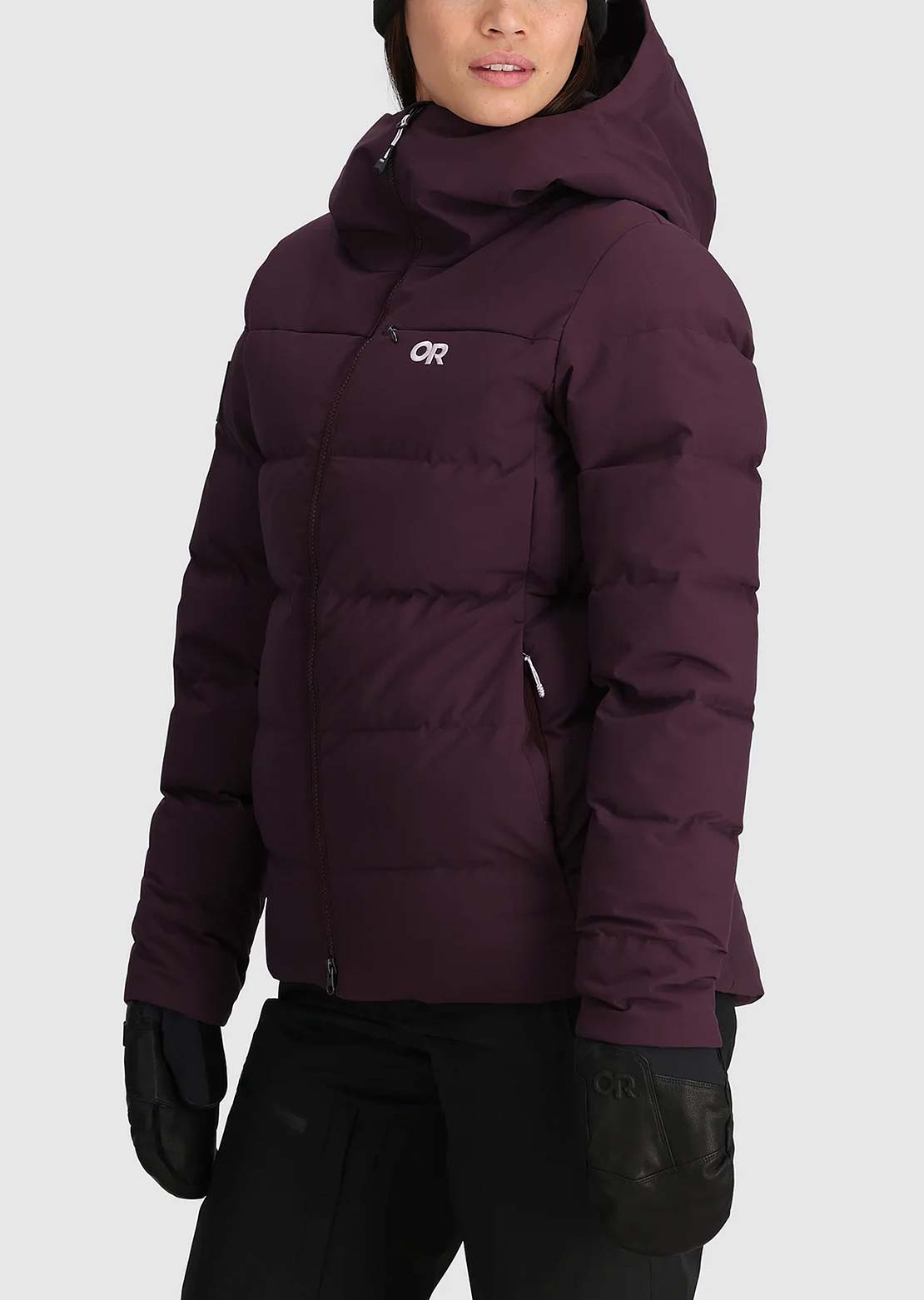 Outdoor Research Women's Snowcrew Down Jacket Amethyst