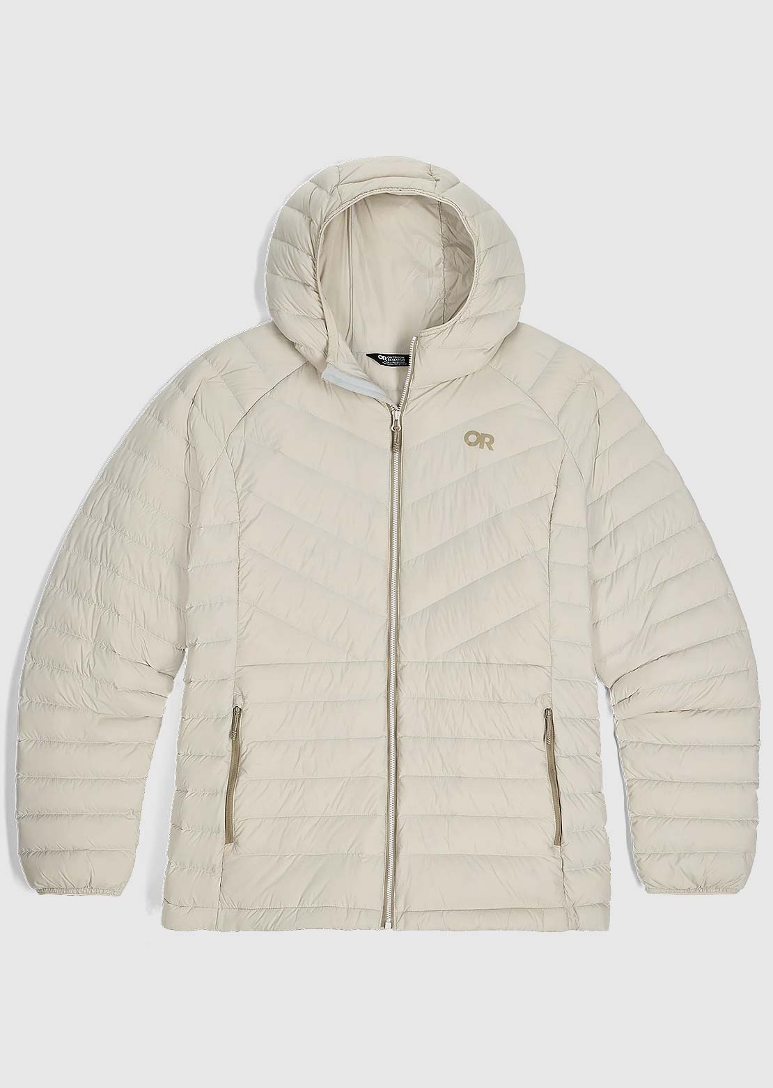 Outdoor Research Women's Transcendent Down Hood Oyster