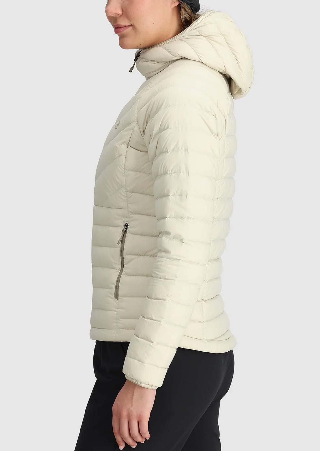 Outdoor Research Women's Transcendent Down Hood Oyster