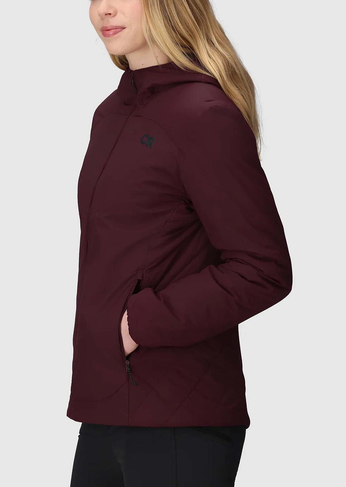 Outdoor Research Women's Vesper Insulated Hood Winterberry