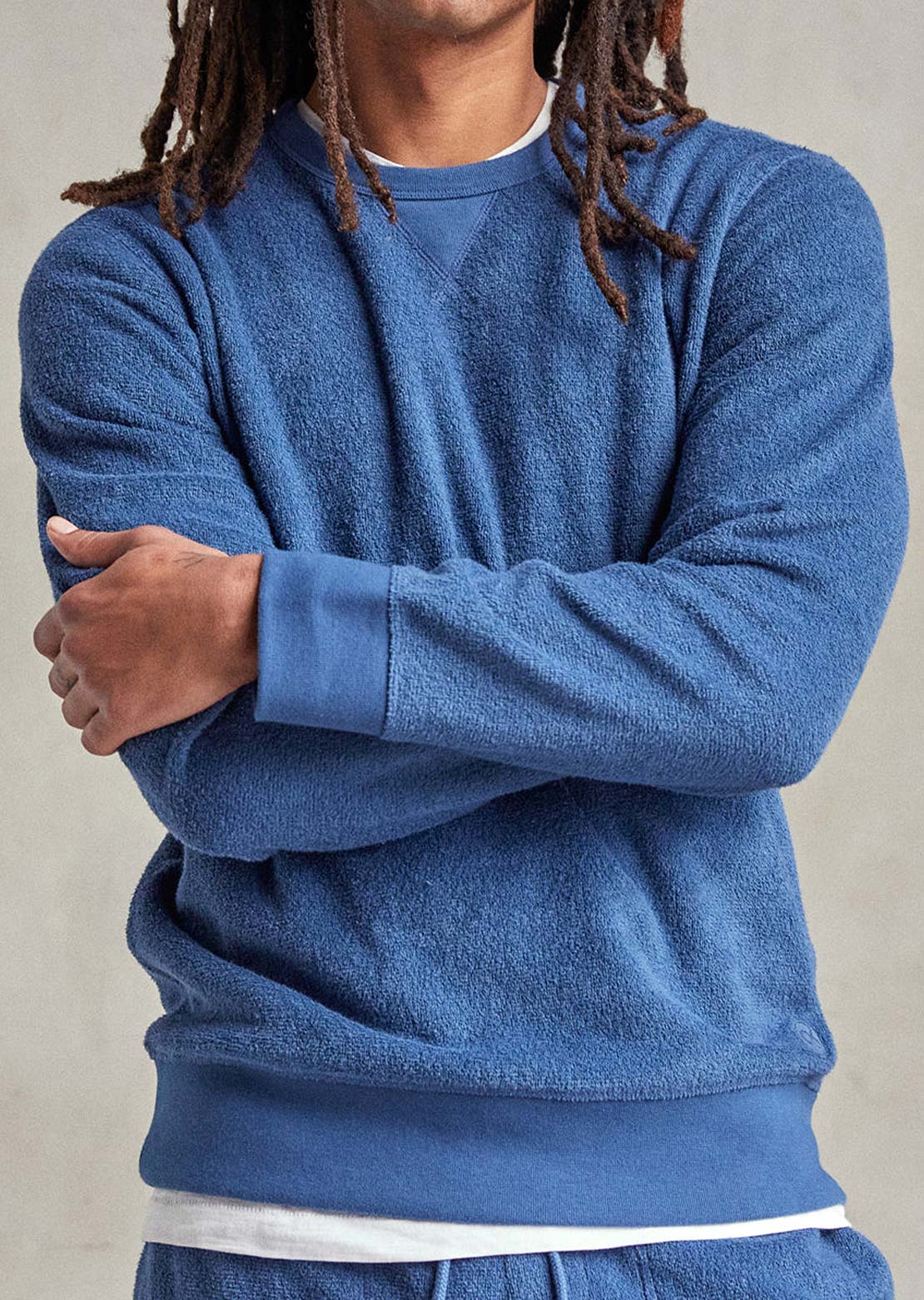 Outerknown Men&#39;s Hightide Crew Longsleeve Twizone