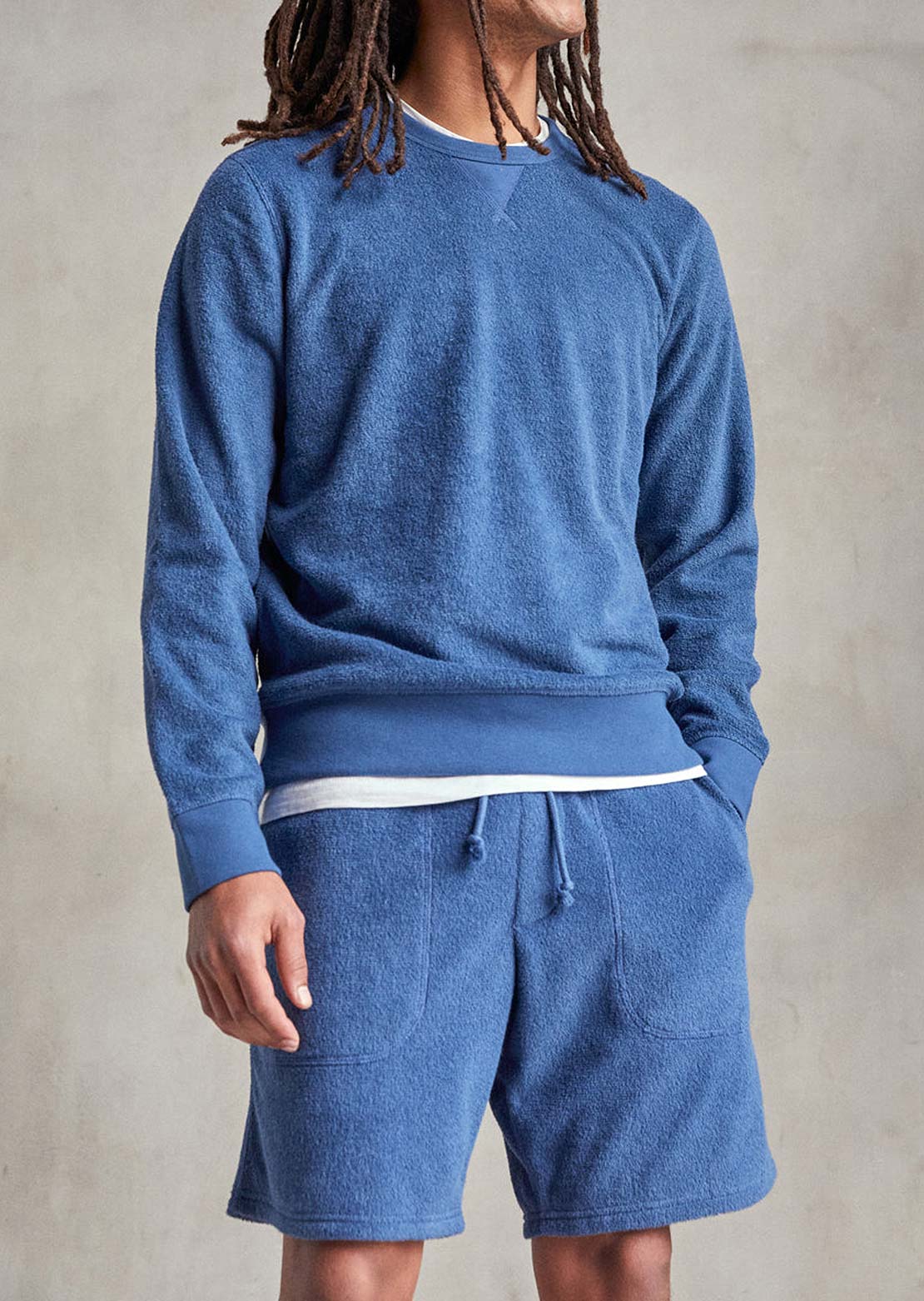 Outerknown Men&#39;s Hightide Crew Longsleeve Twizone