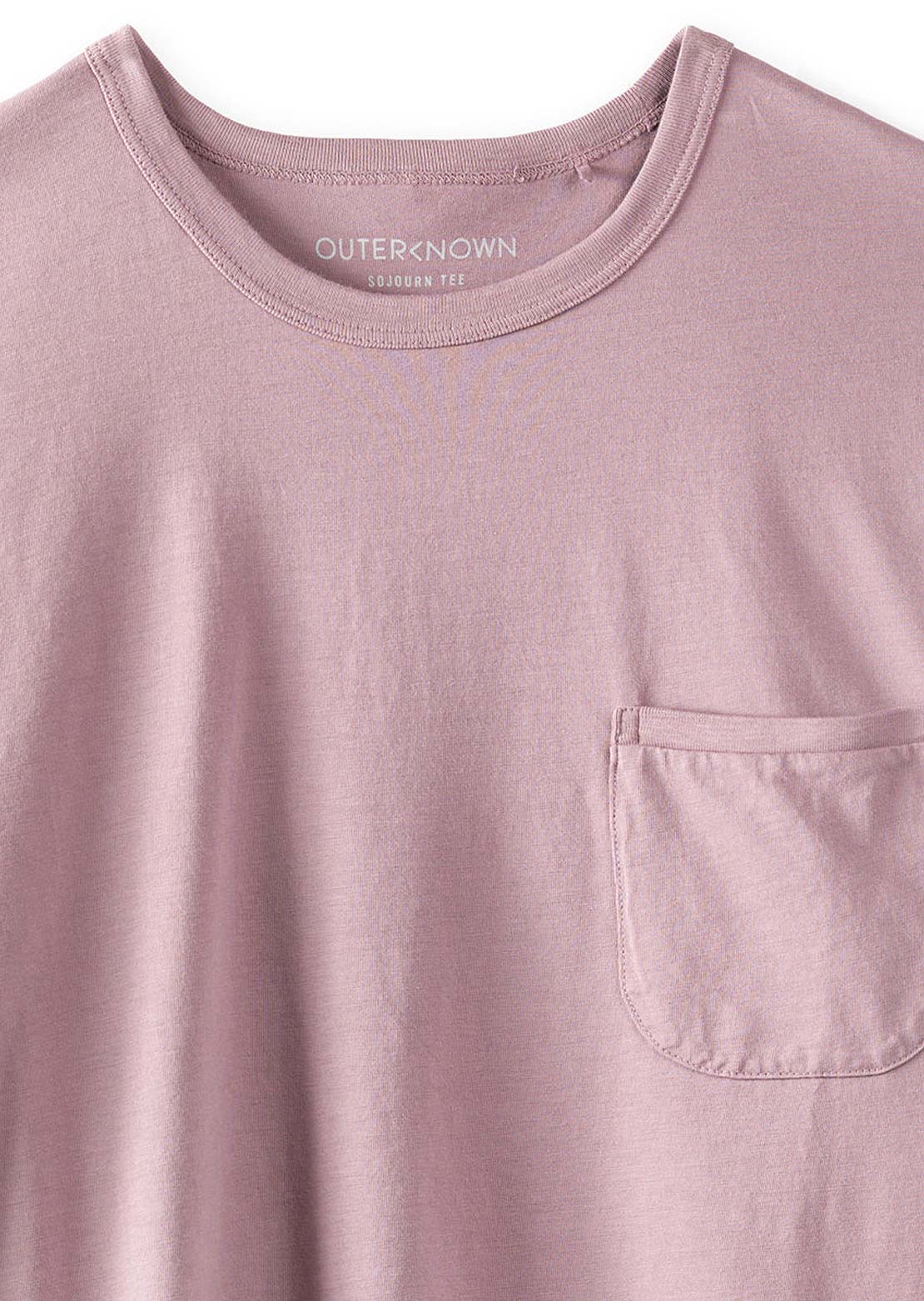 Outerknown Men&#39;s Sojourn Pocket T-Shirt Lilac Sands
