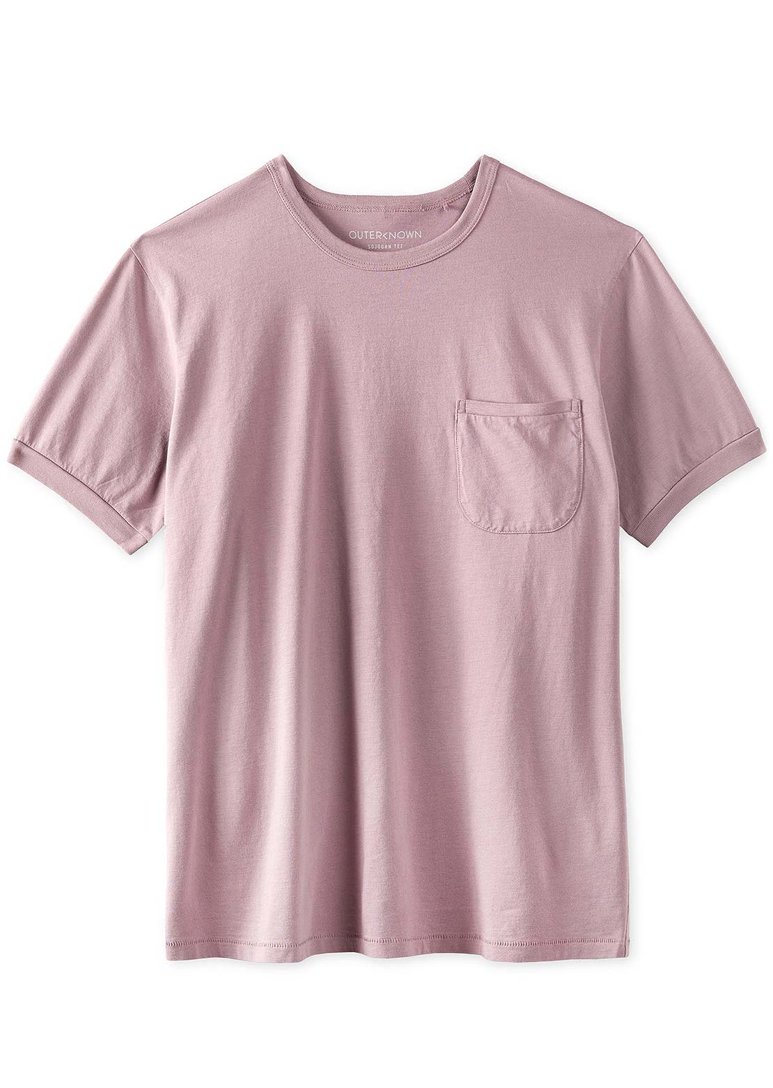 Outerknown Men&#39;s Sojourn Pocket T-Shirt Lilac Sands