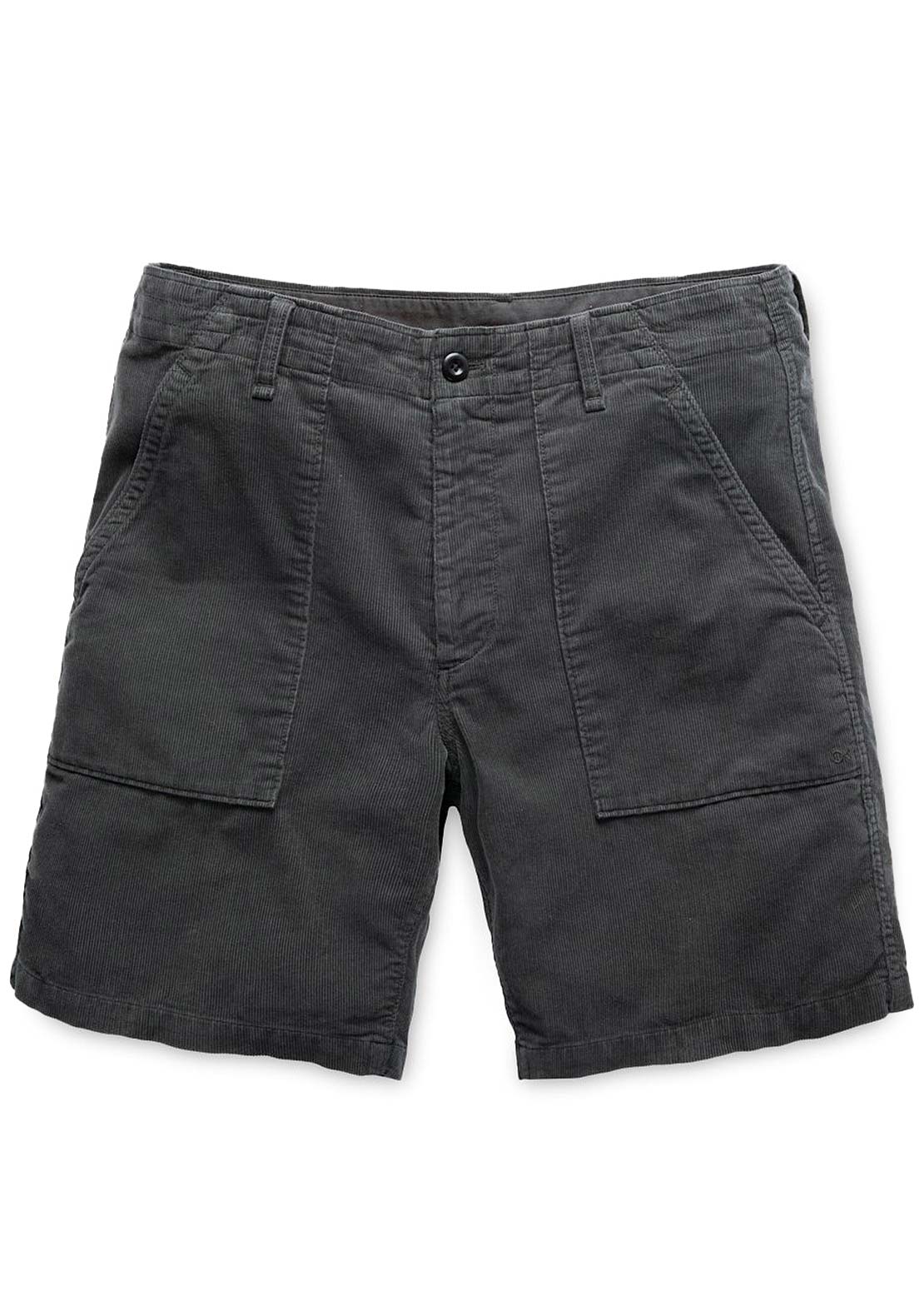 Outerknown Women&#39;s Seventyseven Cord Utility Shorts Tarmac Grey