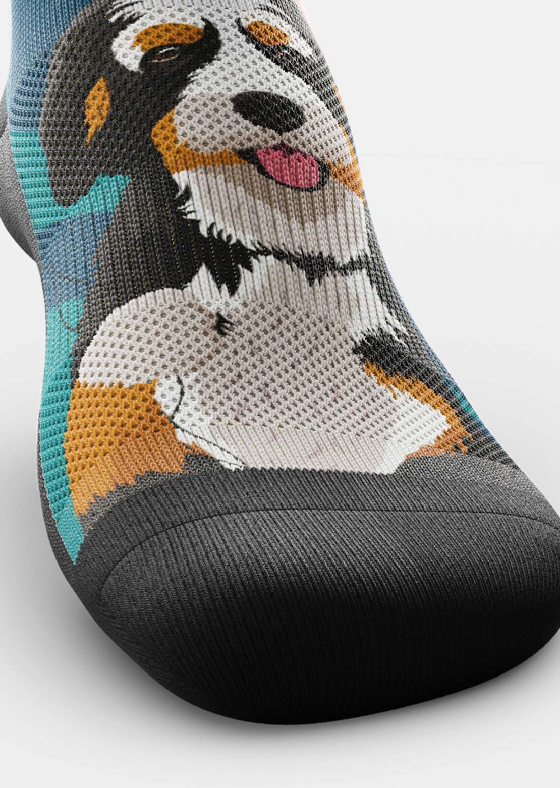 Outway Bernedoodle Crew Socks