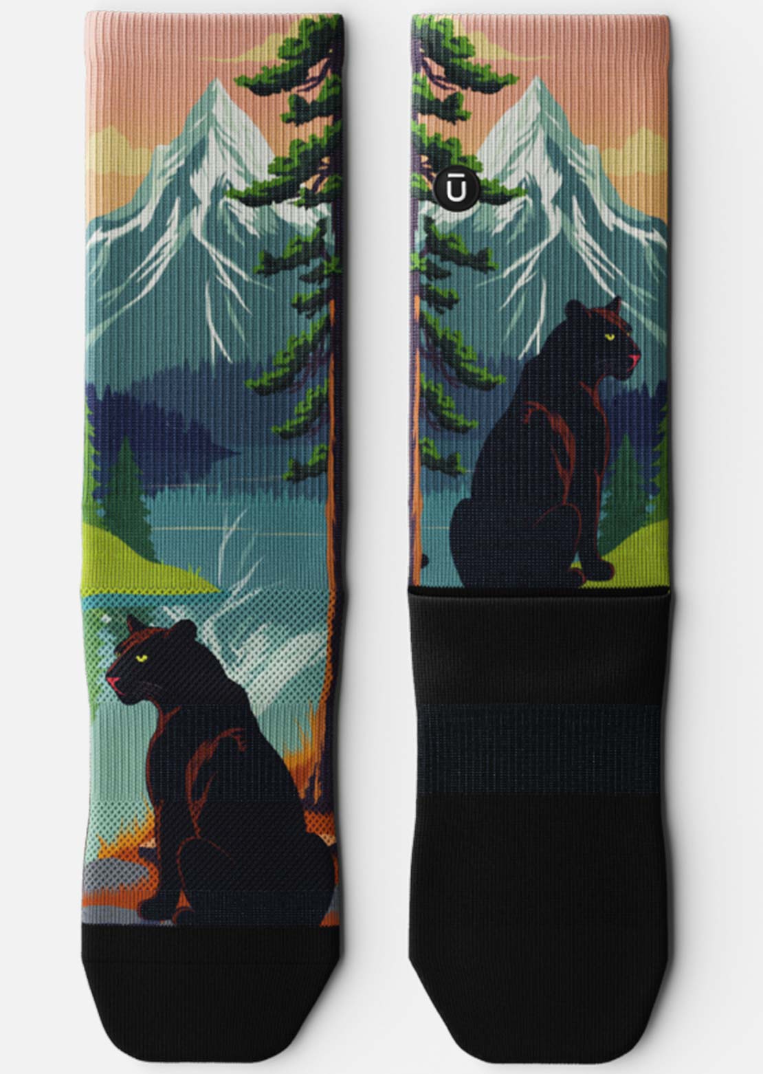 Outway Eyes in the Pines Crew Socks