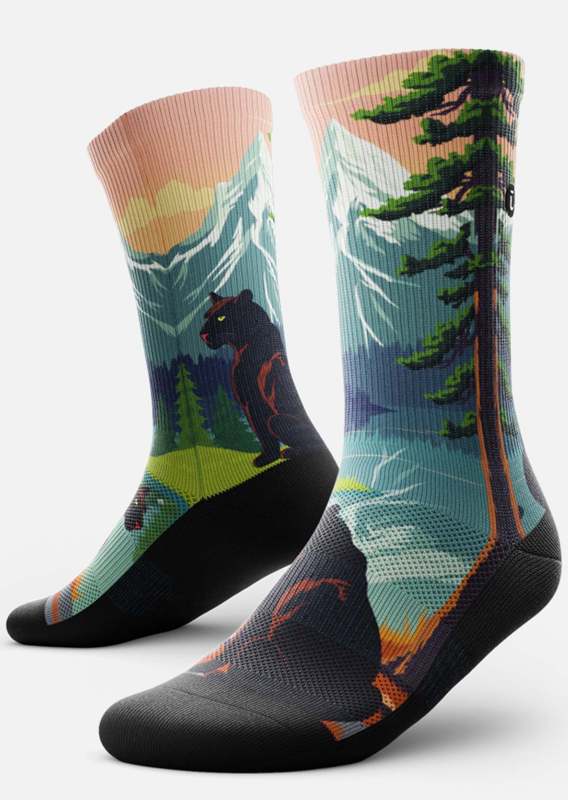 Outway Eyes in the Pines Crew Socks